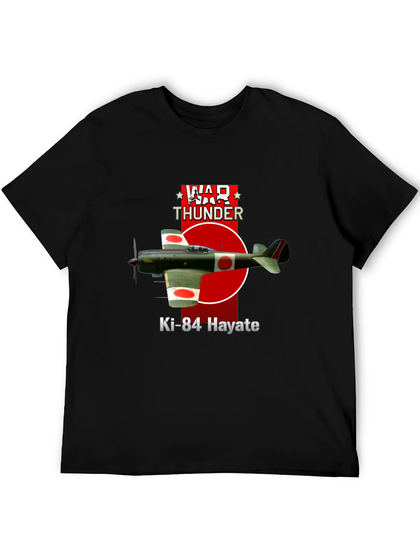 War Thunder Ki-84 Hayate T-Shirt - Military Aviation Tee