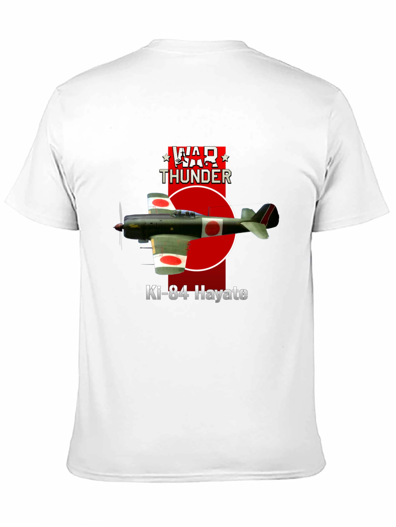 War Thunder Ki-84 Hayate T-Shirt - Military Aviation Tee