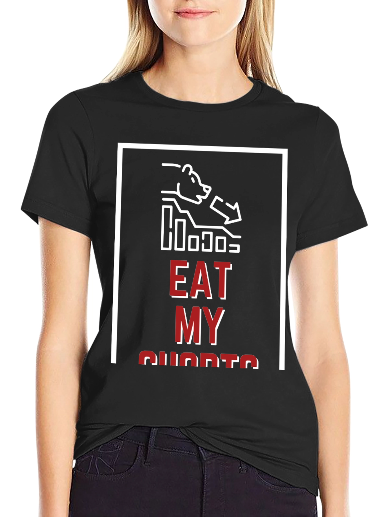 Eat My Shorts Stock Market T-Shirt
