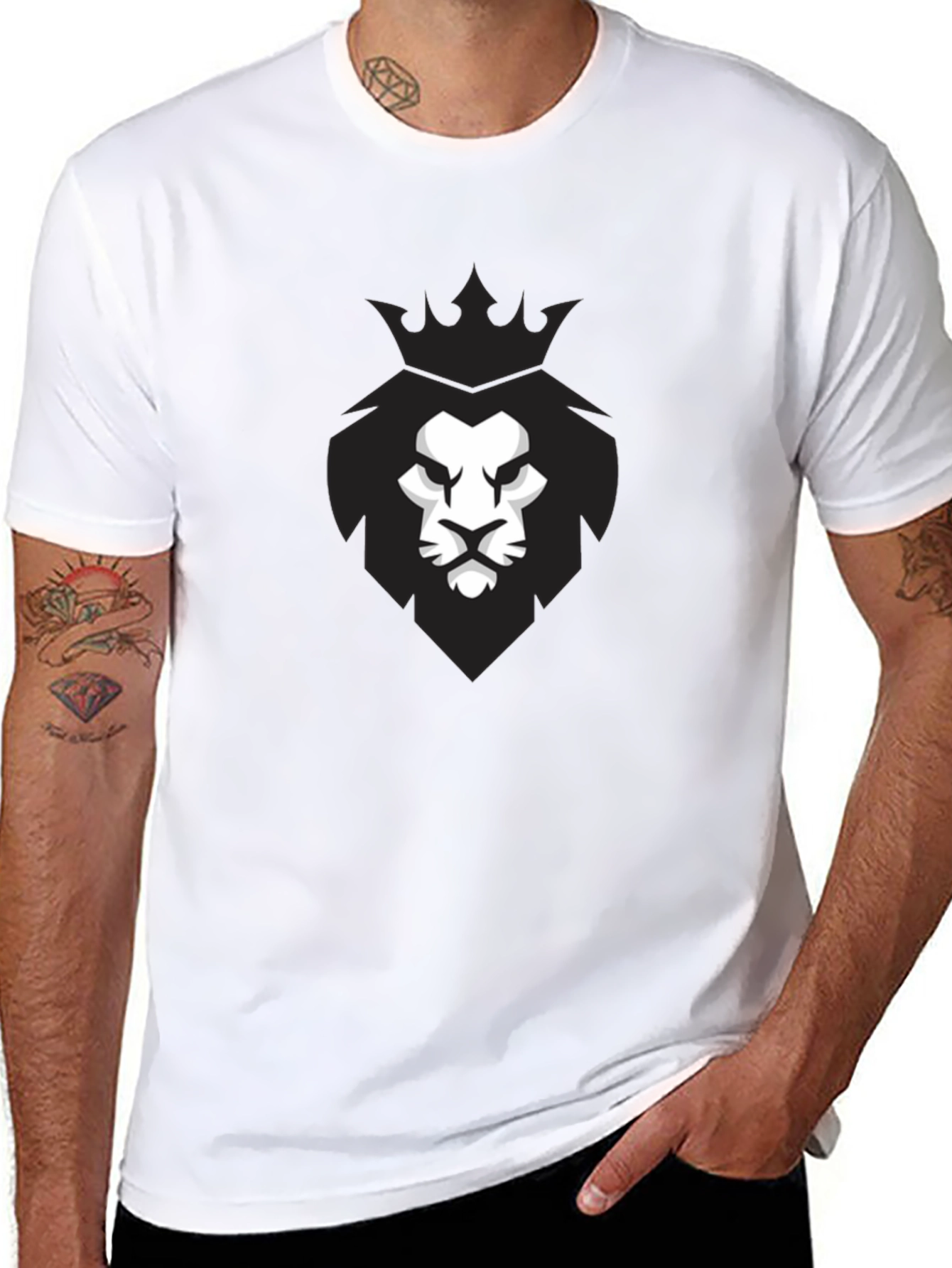 Lion King T-Shirt - Mens Black Graphic Tee