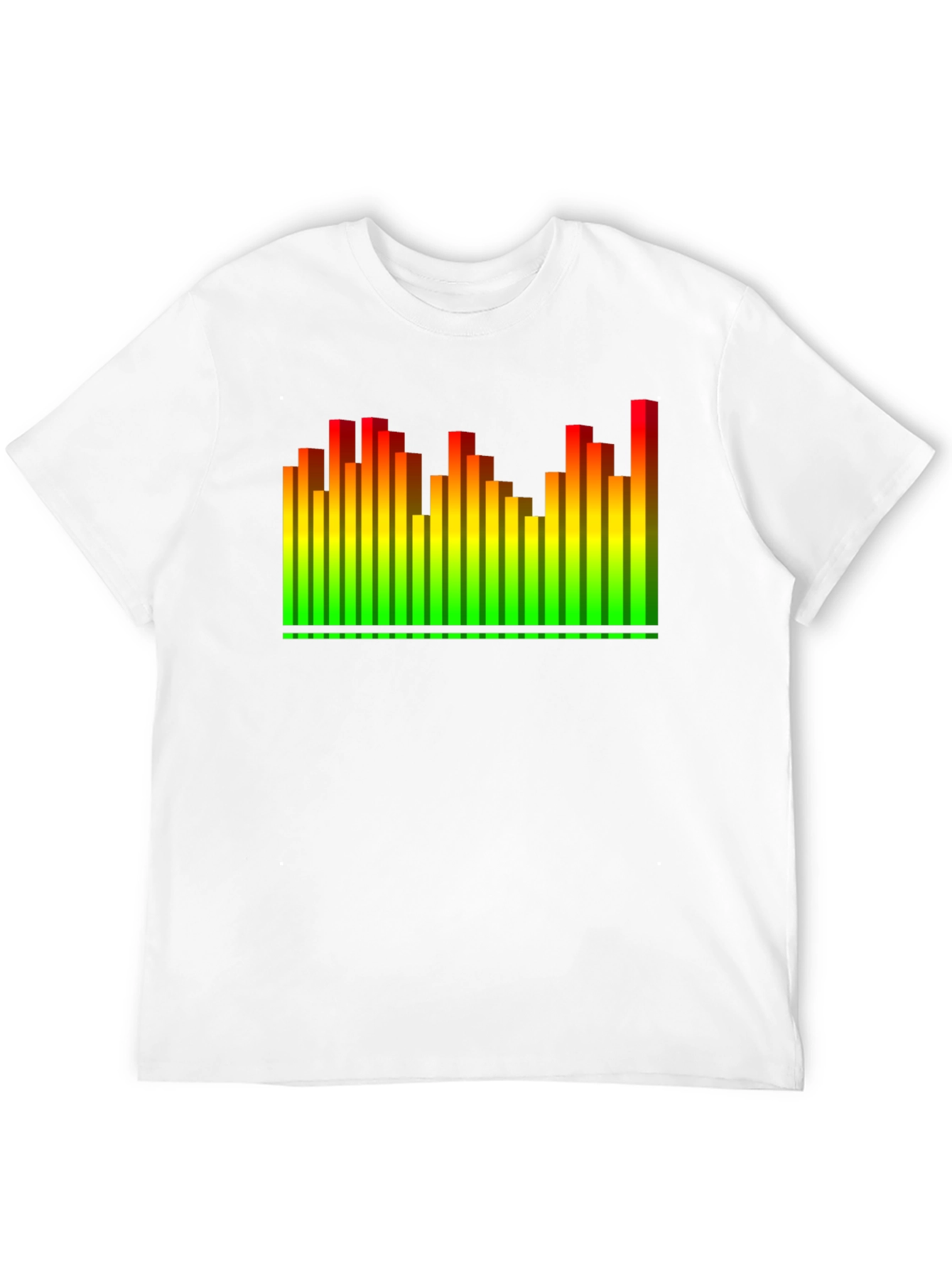 Equalizer Graphic T-Shirt - Black Crew Neck Tee