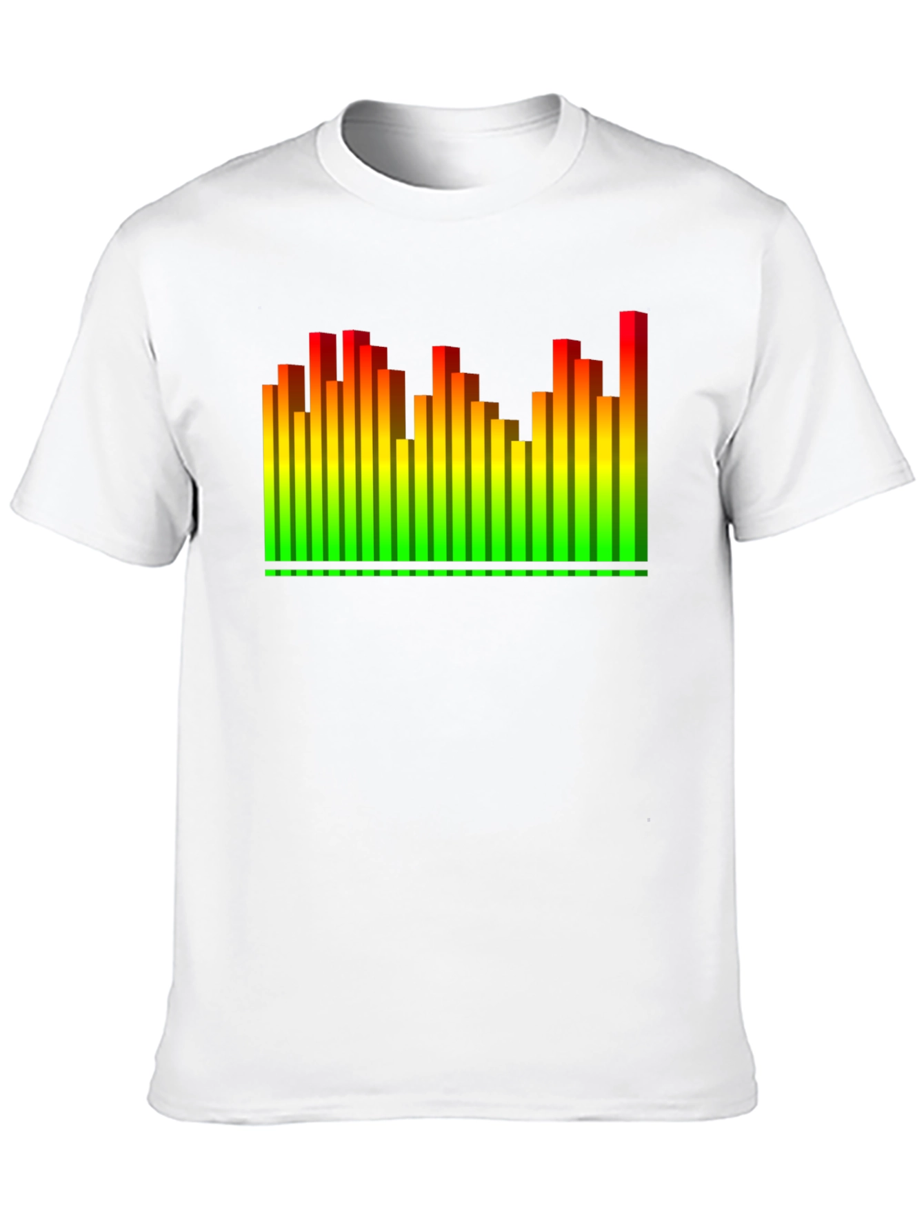 Equalizer Graphic T-Shirt - Black Crew Neck Tee