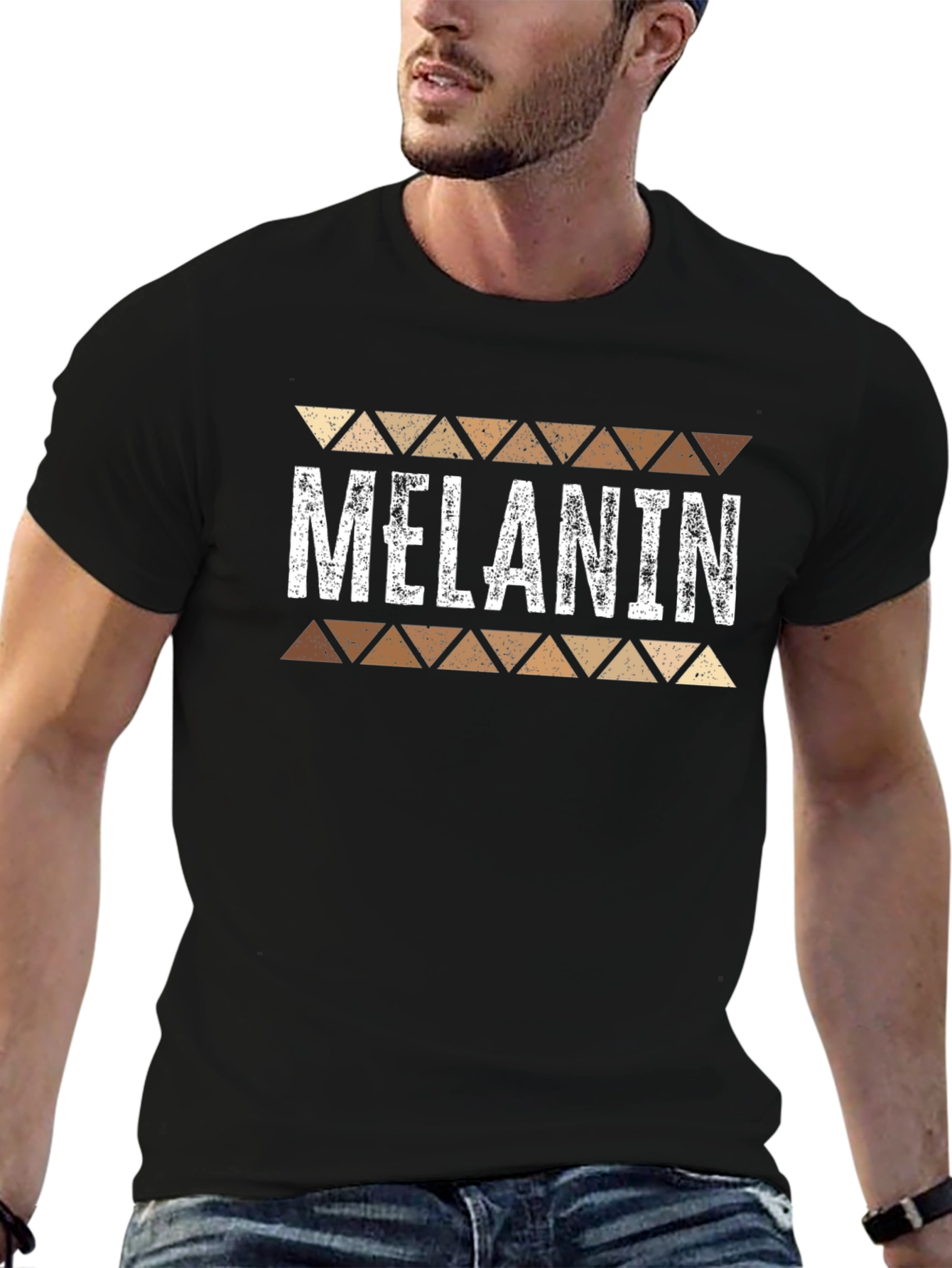 Melanin Pride Graphic Tee - Black