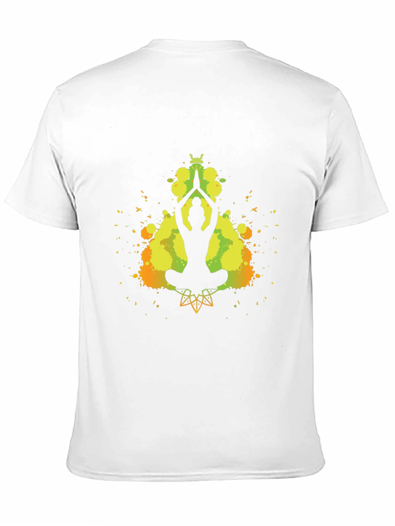Yoga Silhouette T-Shirt - Meditative Style