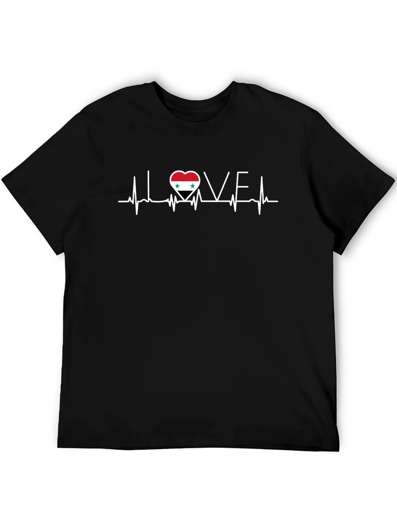 Syria Love Heartbeat T-Shirt