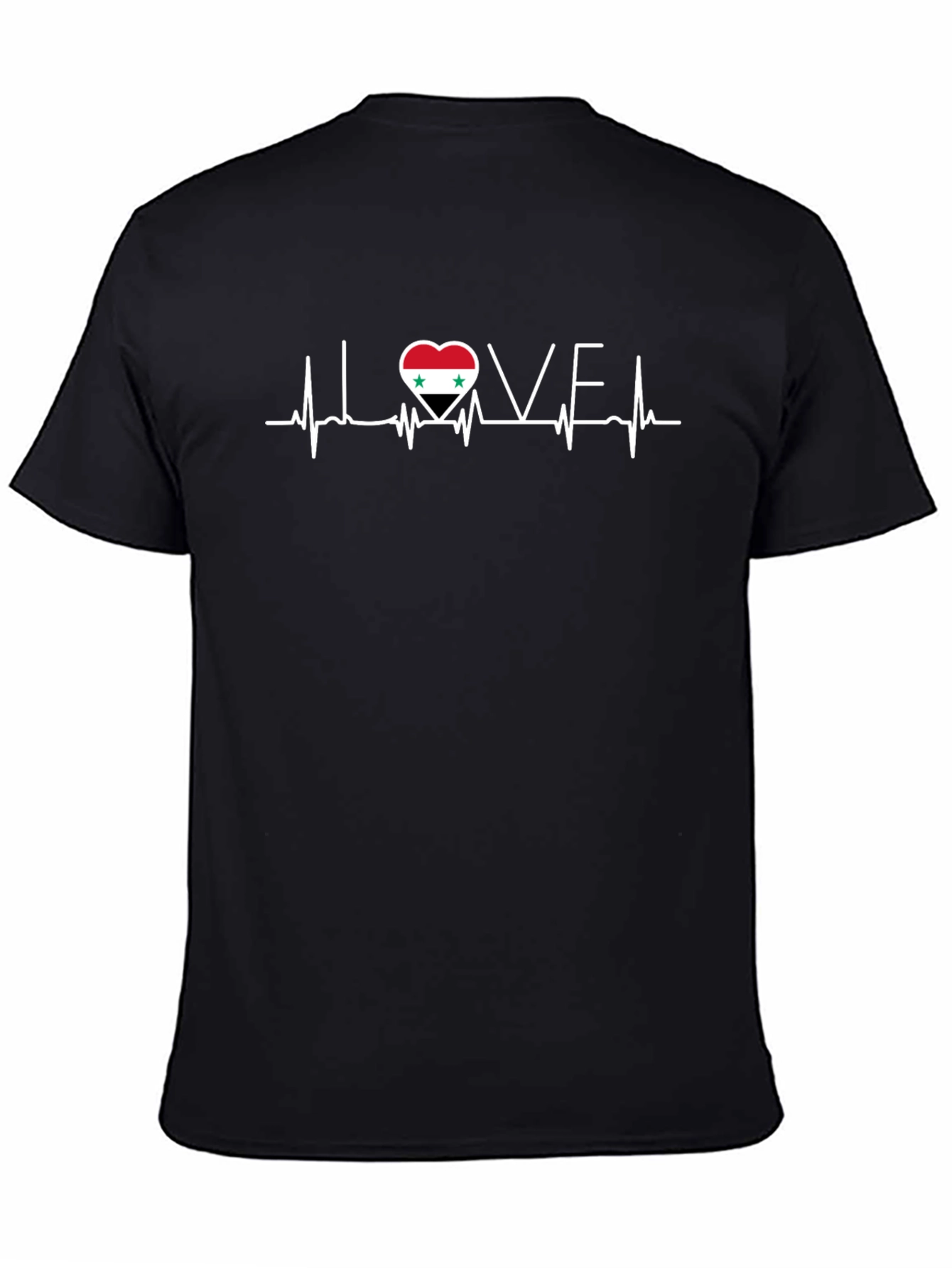 Syria Love Heartbeat T-Shirt