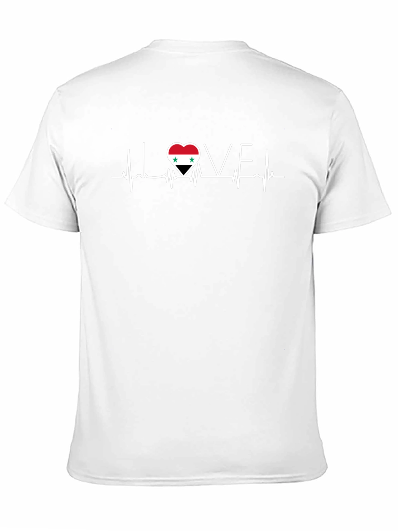 Syria Love Heartbeat T-Shirt
