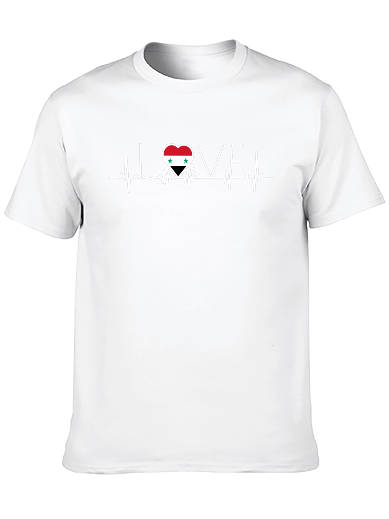 Syria Love Heartbeat T-Shirt