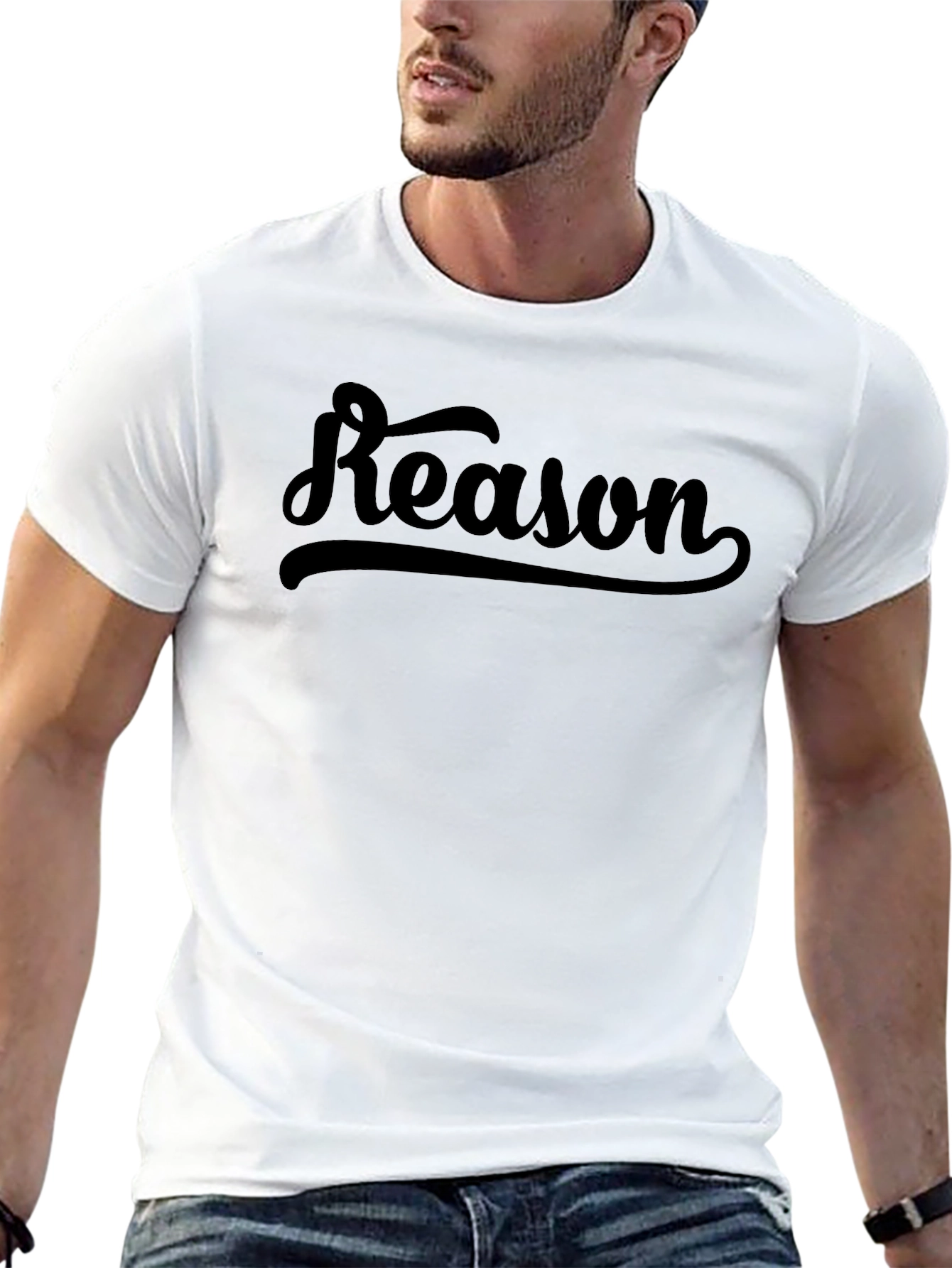 Reason Graphic Tee - Soft Cotton Casual Shirt
