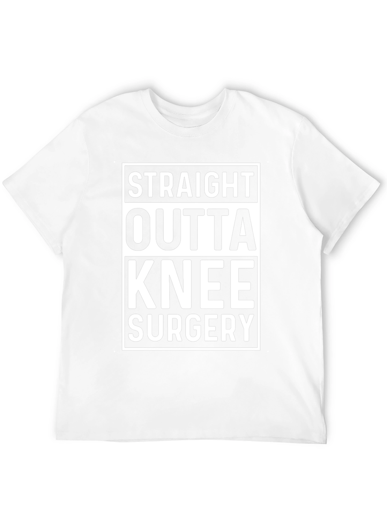 Straight Outta Knee Surgery Graphic T-Shirt