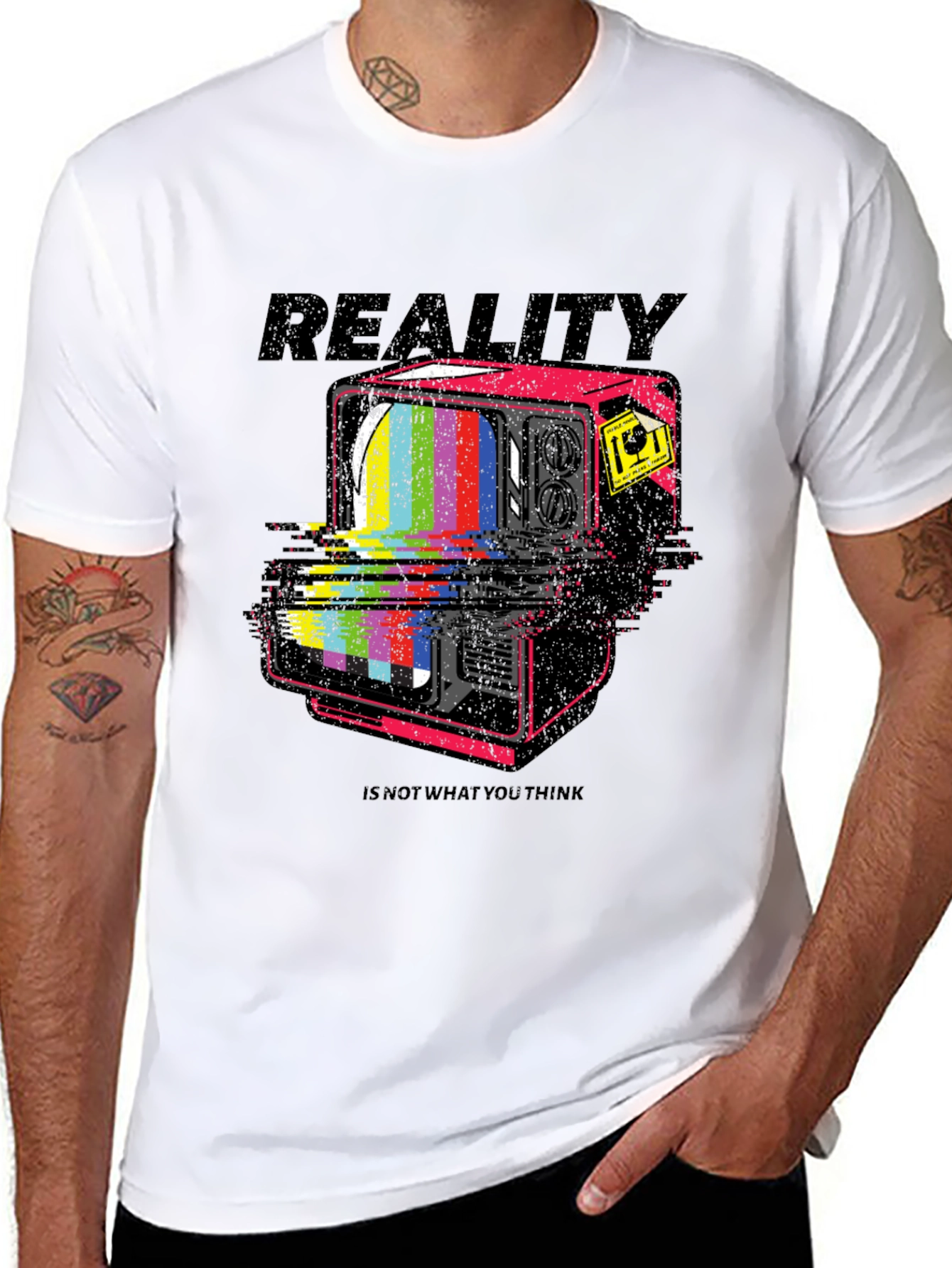 Reality Glitch Tee - Is Not What You Think