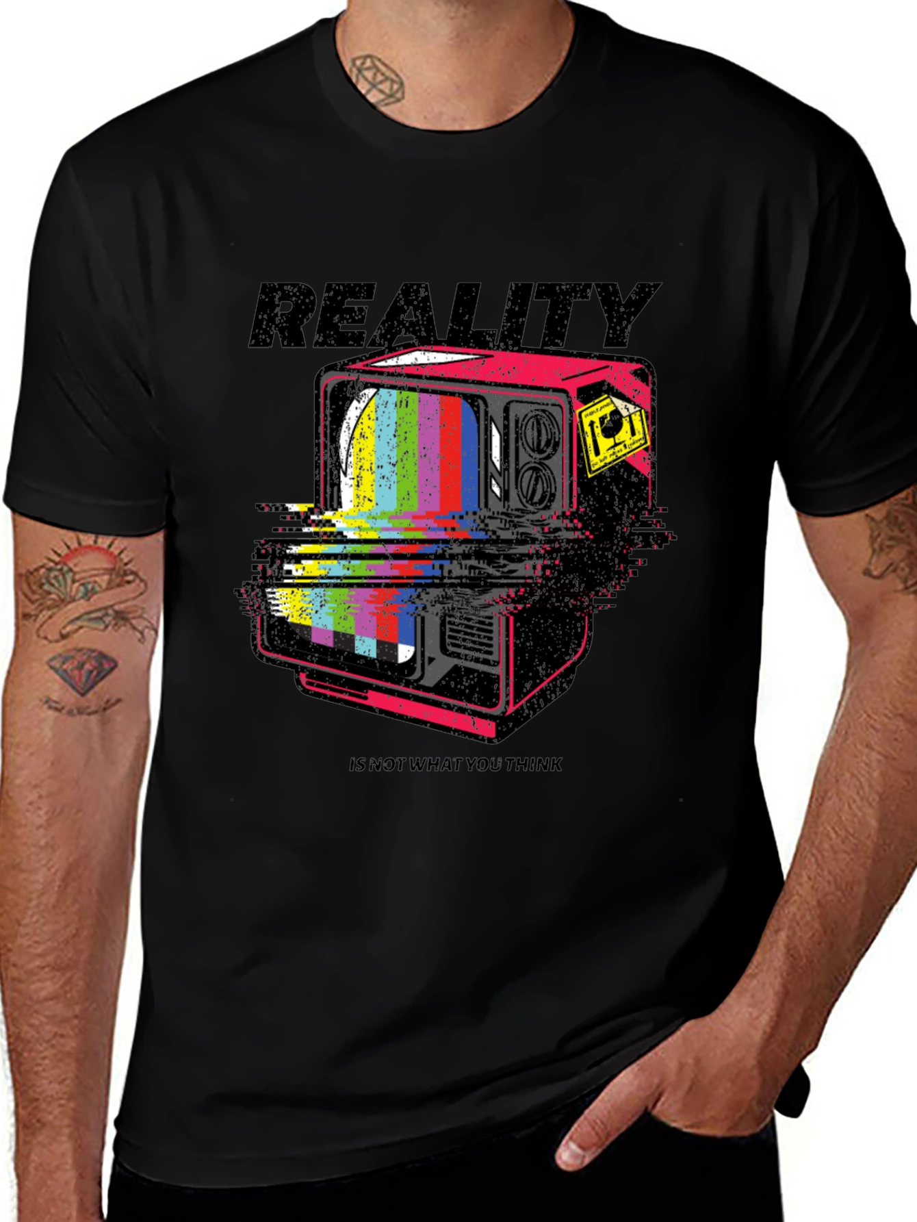 Reality Glitch Tee - Is Not What You Think