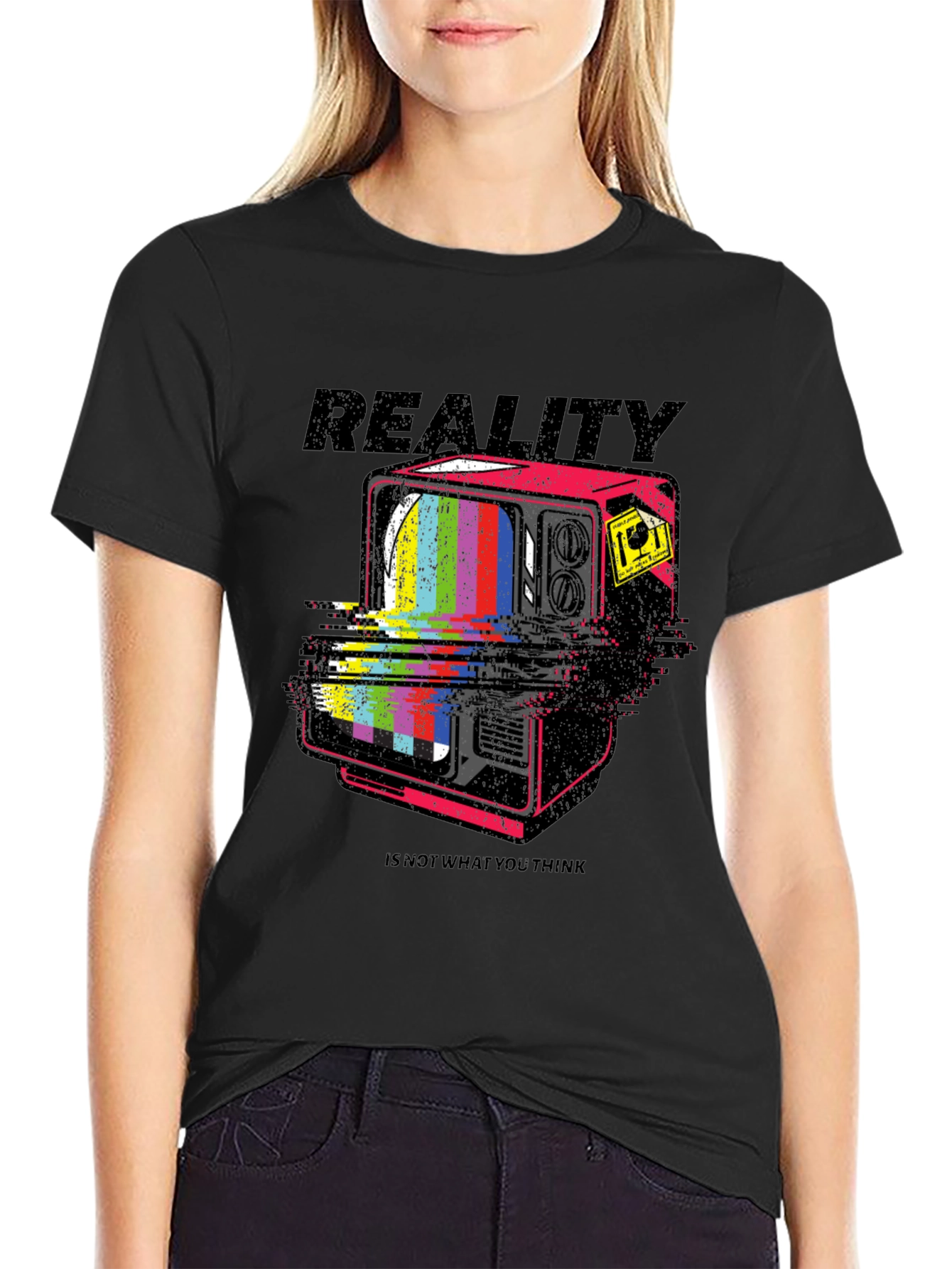 Reality Glitch Tee - Is Not What You Think