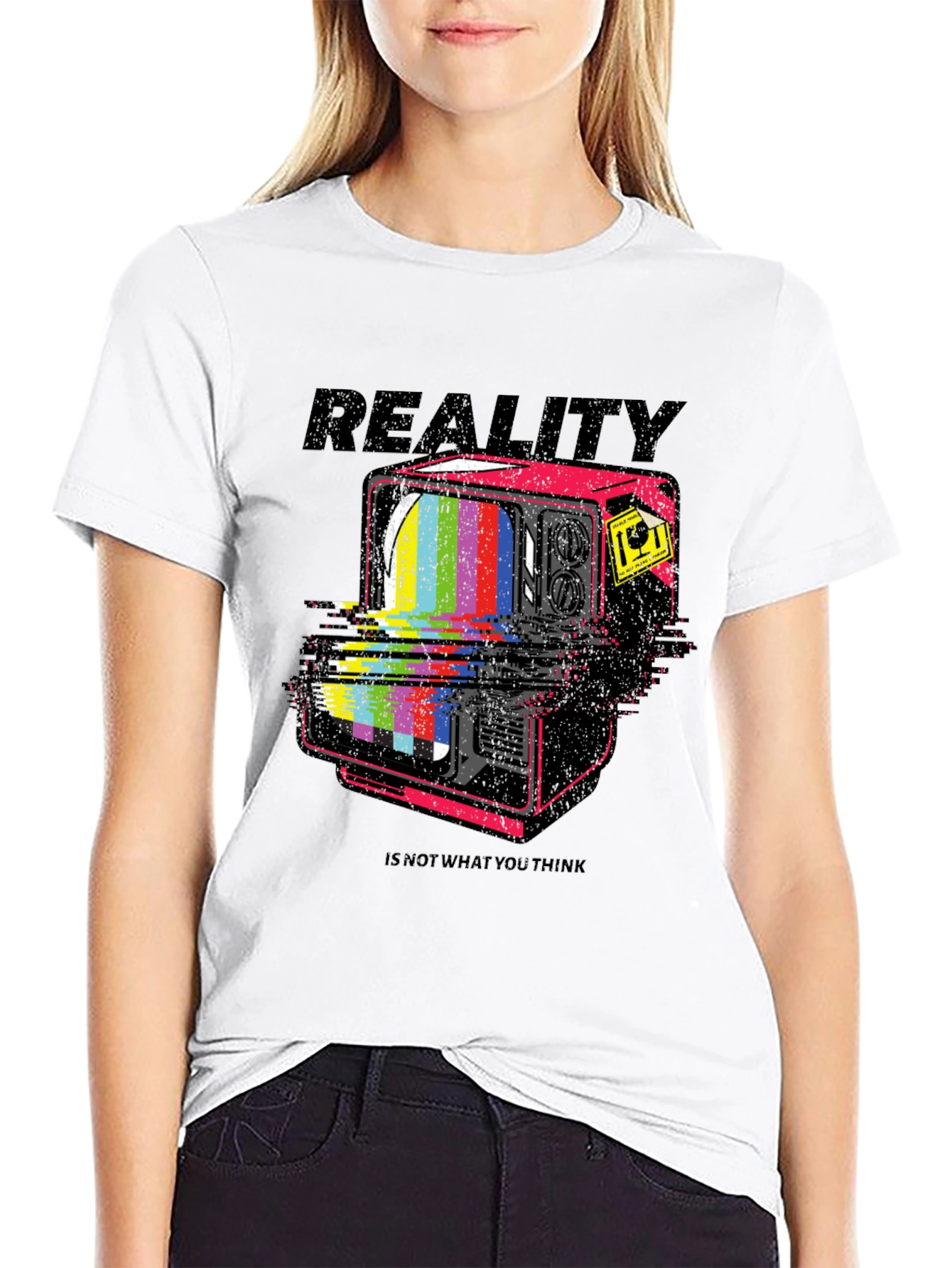 Reality Glitch Tee - Is Not What You Think