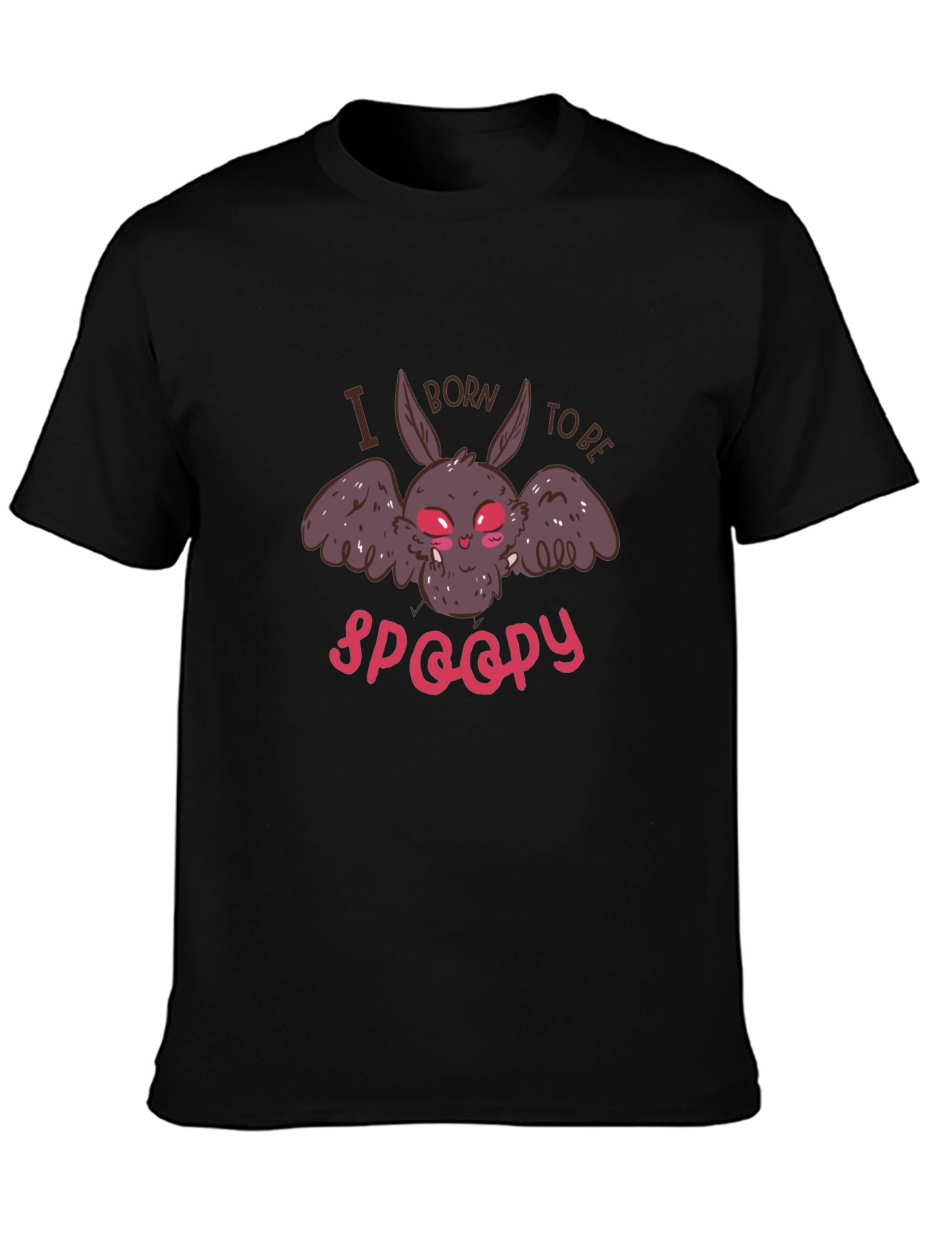 Spooky Bat Graphic Tee - Halloween Shirt