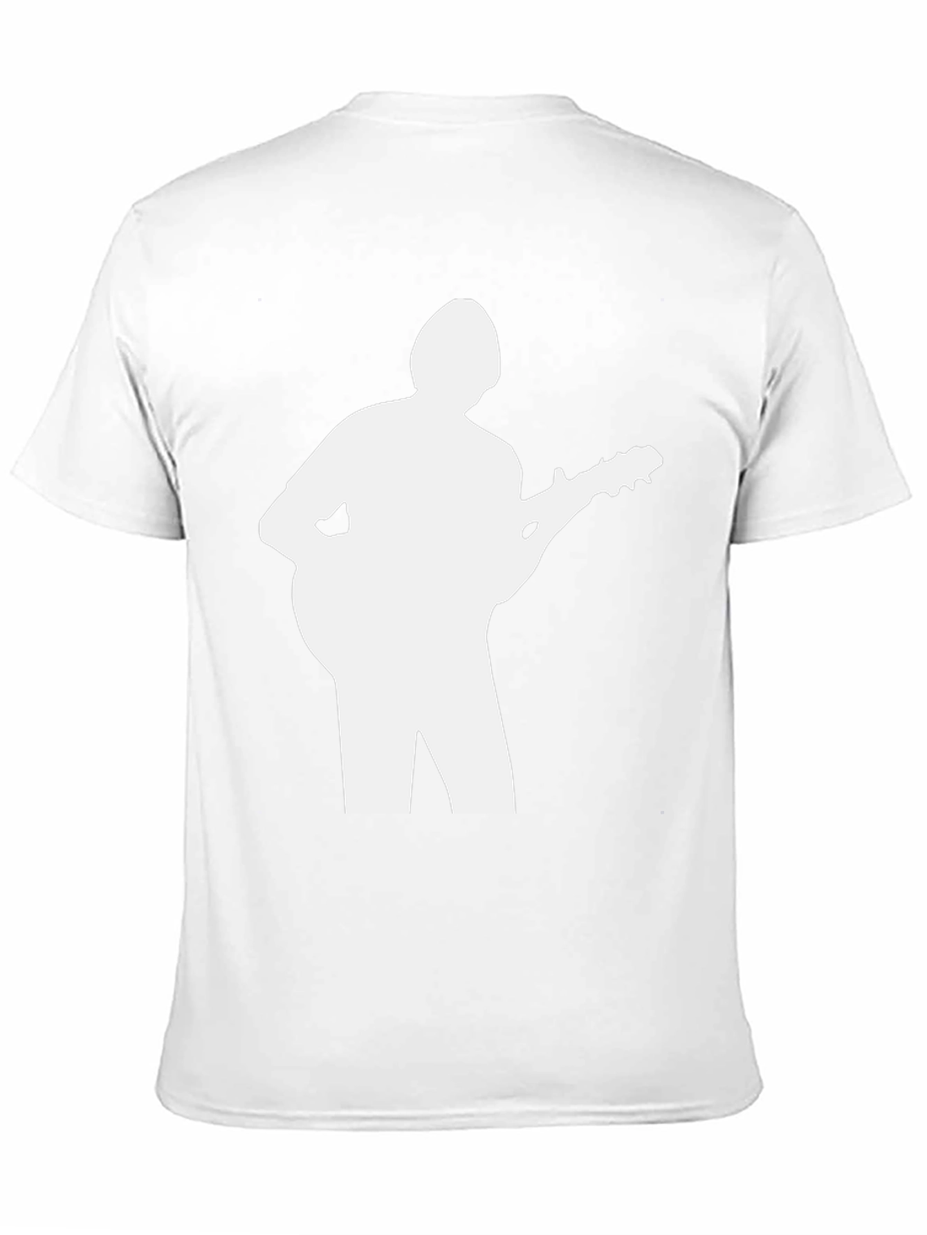 Silhouette Musician Graphic Tee - Classic Black T-Shirt