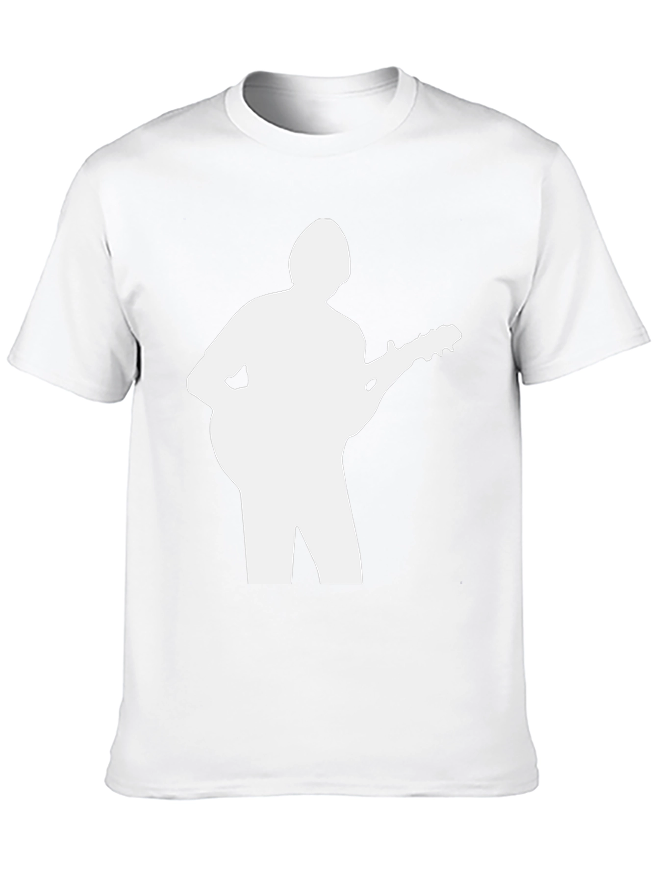 Silhouette Musician Graphic Tee - Classic Black T-Shirt