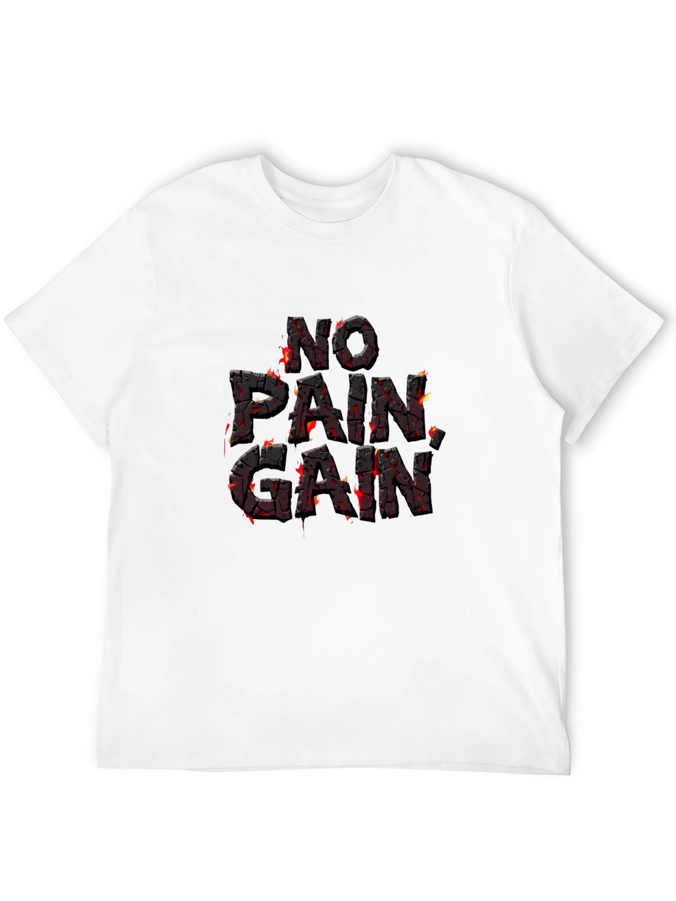 No Pain No Gain Graphic T-Shirt