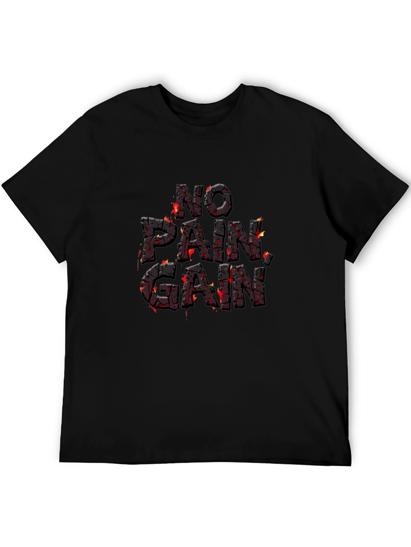 No Pain No Gain Graphic T-Shirt