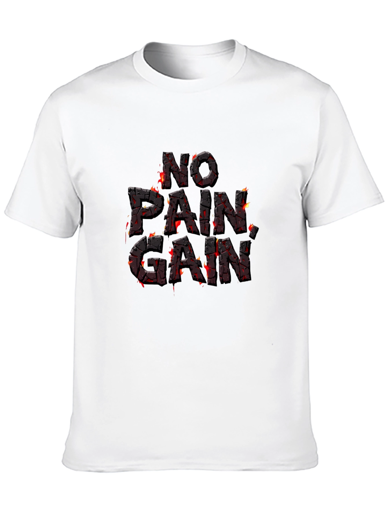 No Pain No Gain Graphic T-Shirt