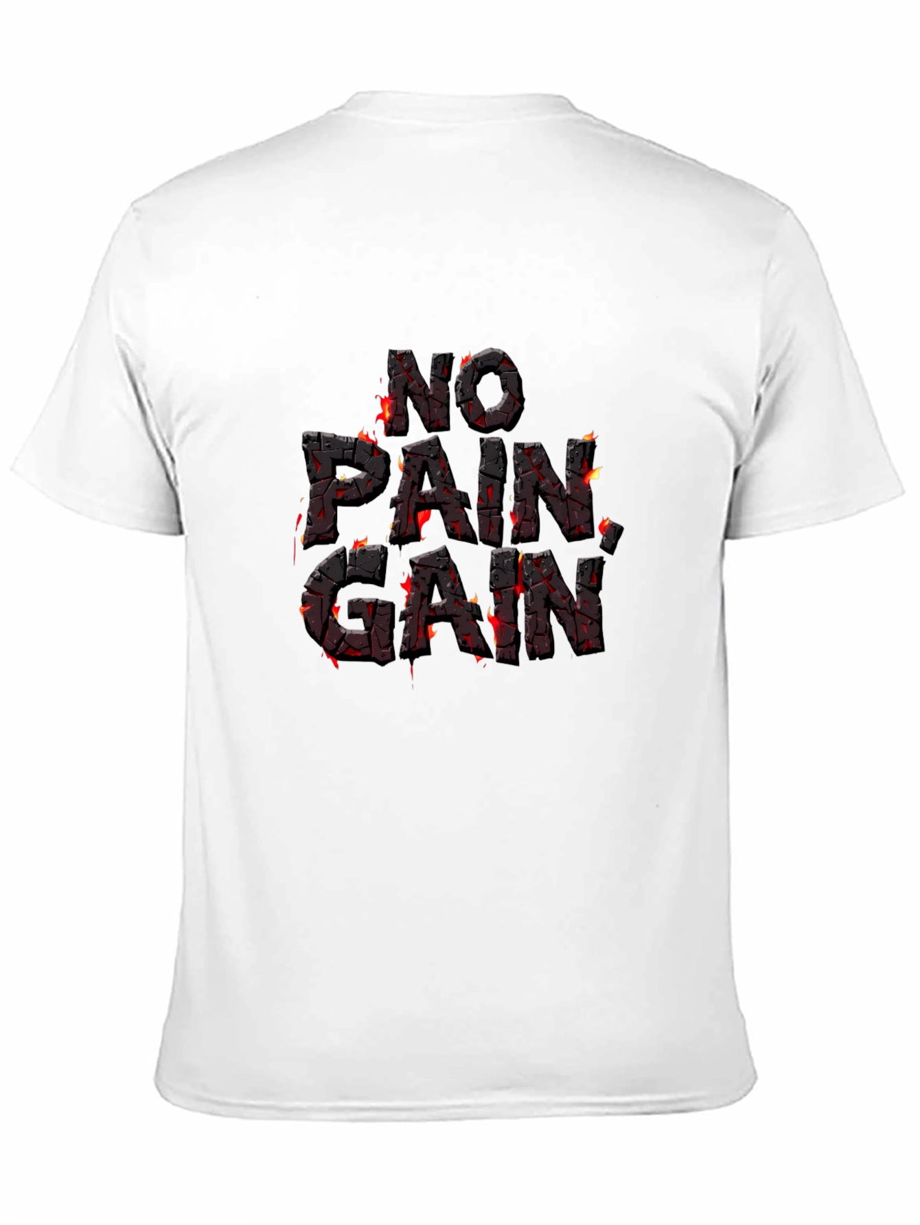 No Pain No Gain Graphic T-Shirt