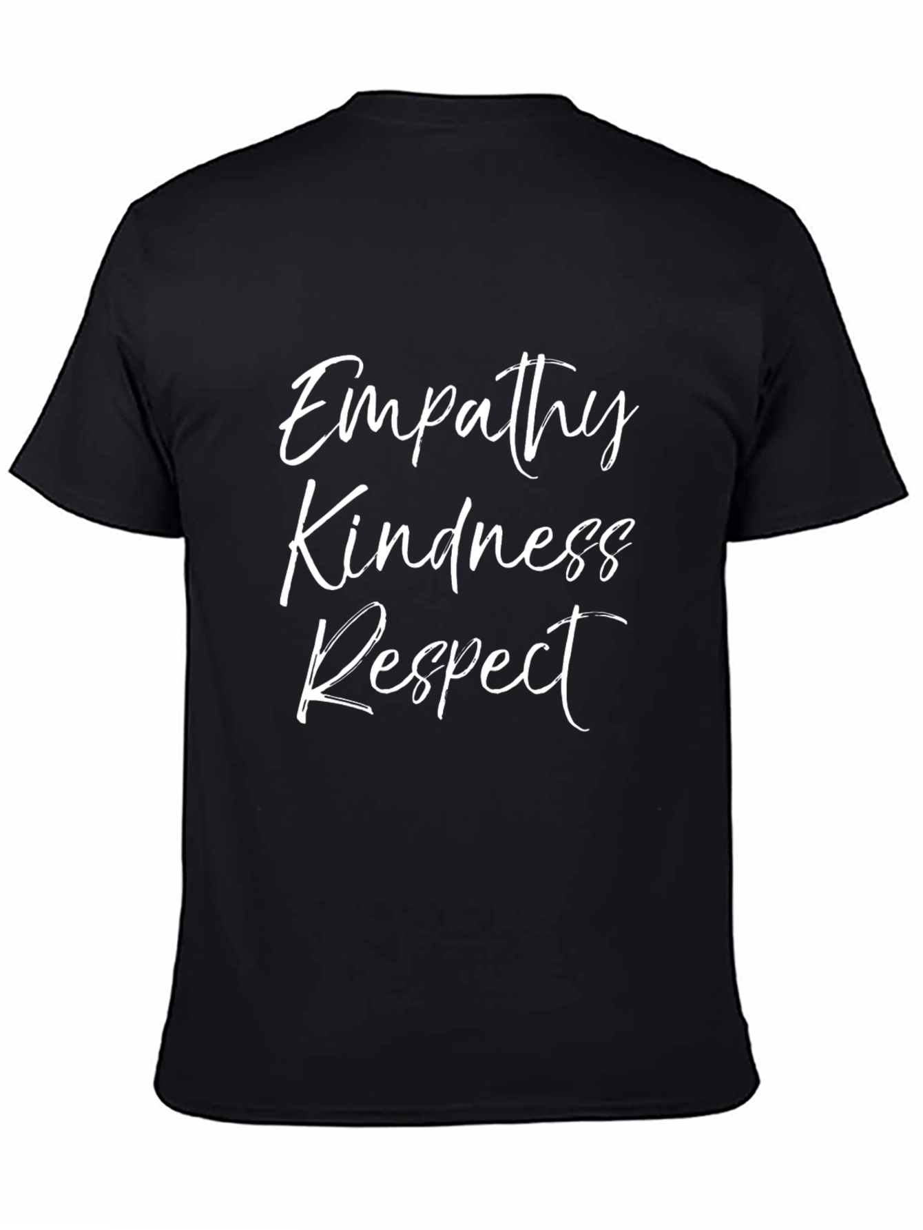 Empathy Kindness Respect Graphic Tee - Soft Cotton Blend