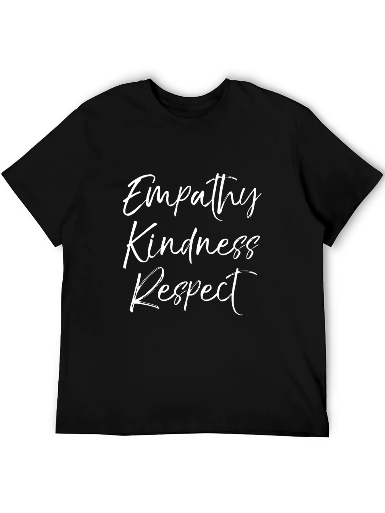 Empathy Kindness Respect Graphic Tee - Soft Cotton Blend
