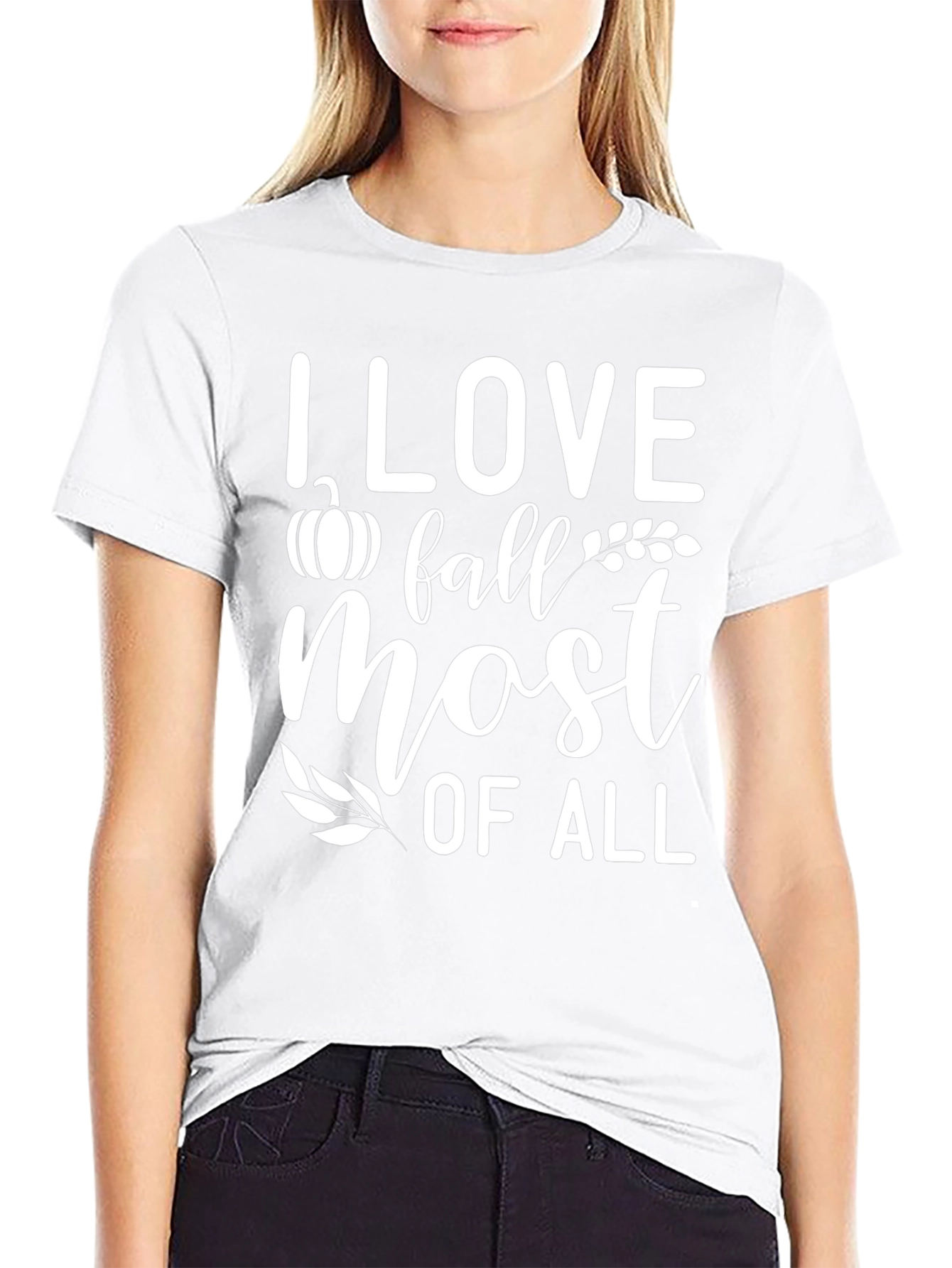 I Love Fall Most Of All T-Shirt