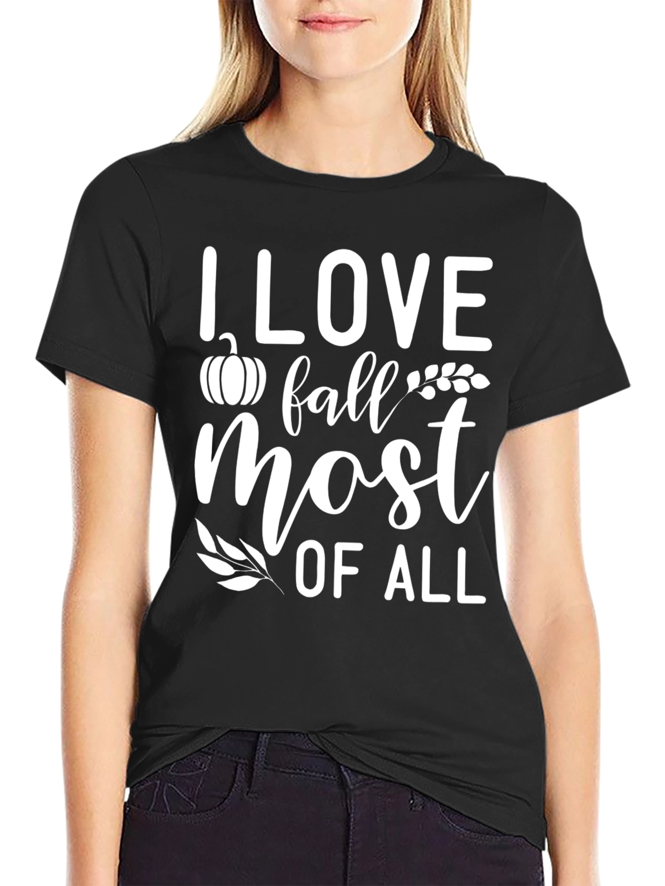 I Love Fall Most Of All T-Shirt