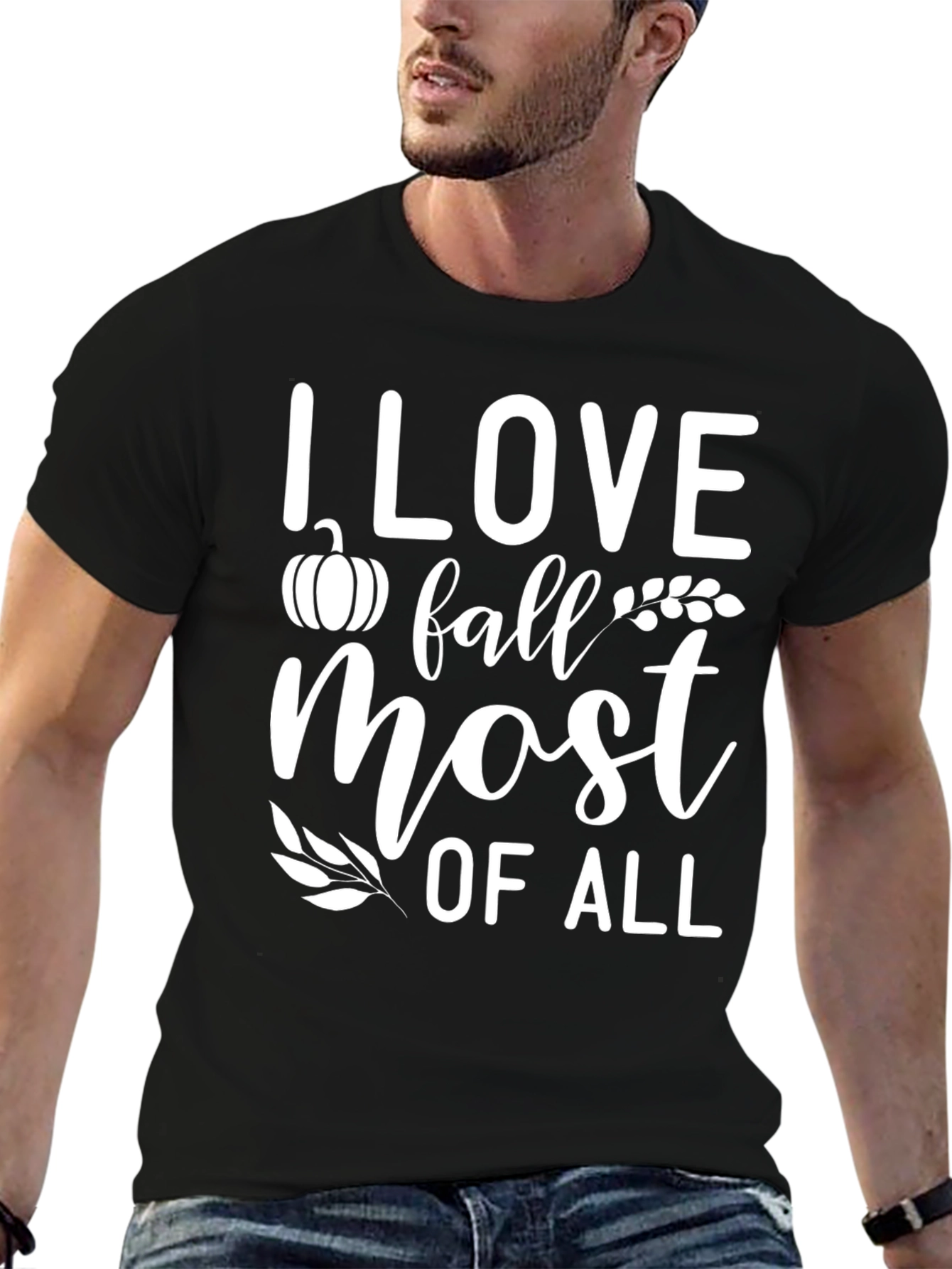 I Love Fall Most Of All T-Shirt