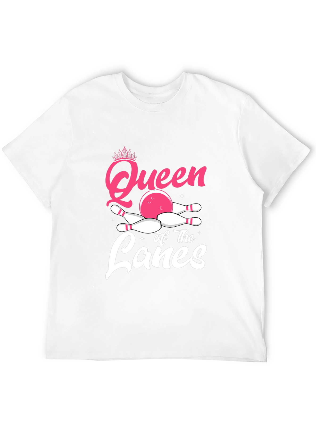 Queen of the Lanes Bowling Graphic Tee