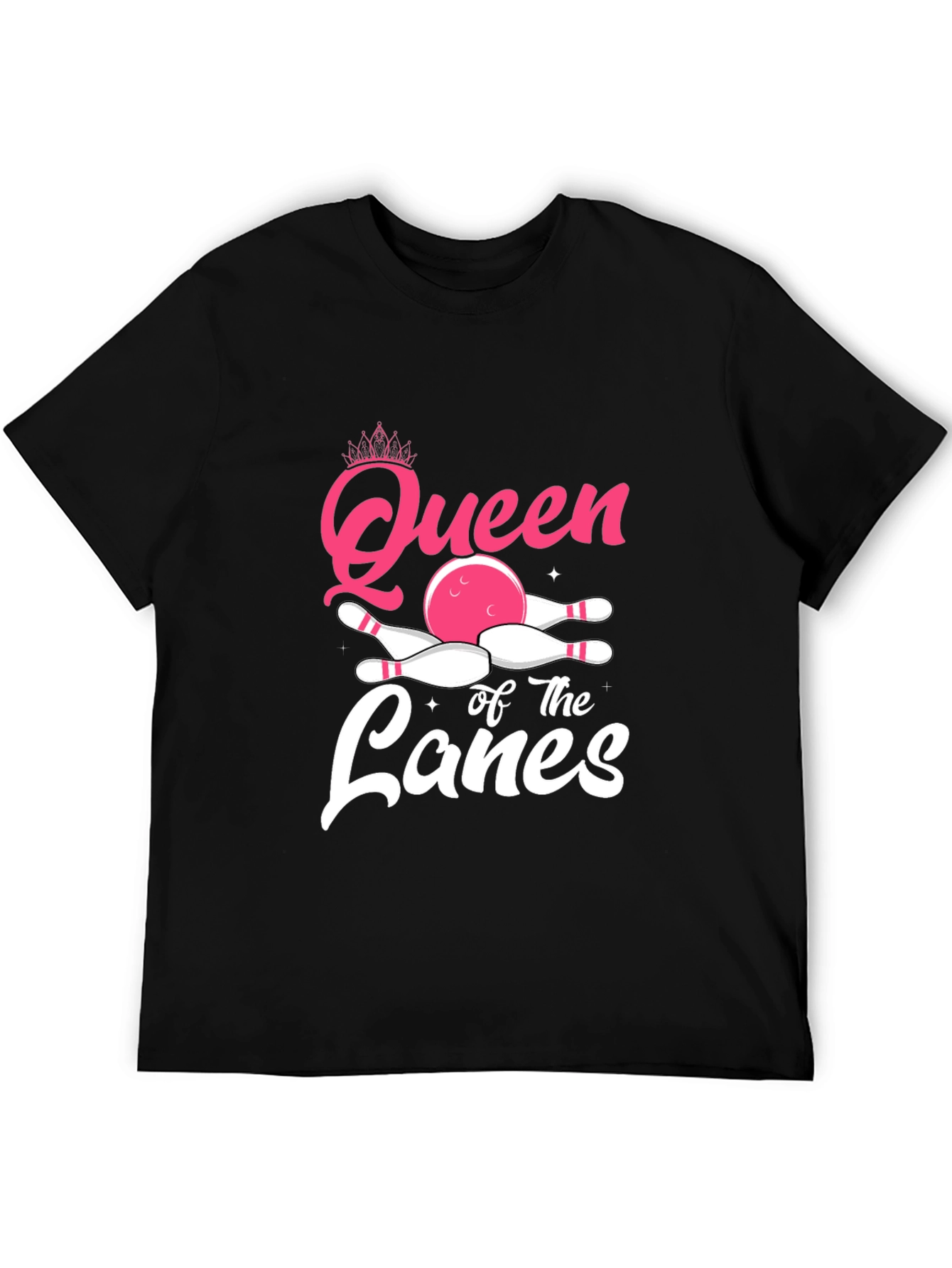 Queen of the Lanes Bowling Graphic Tee
