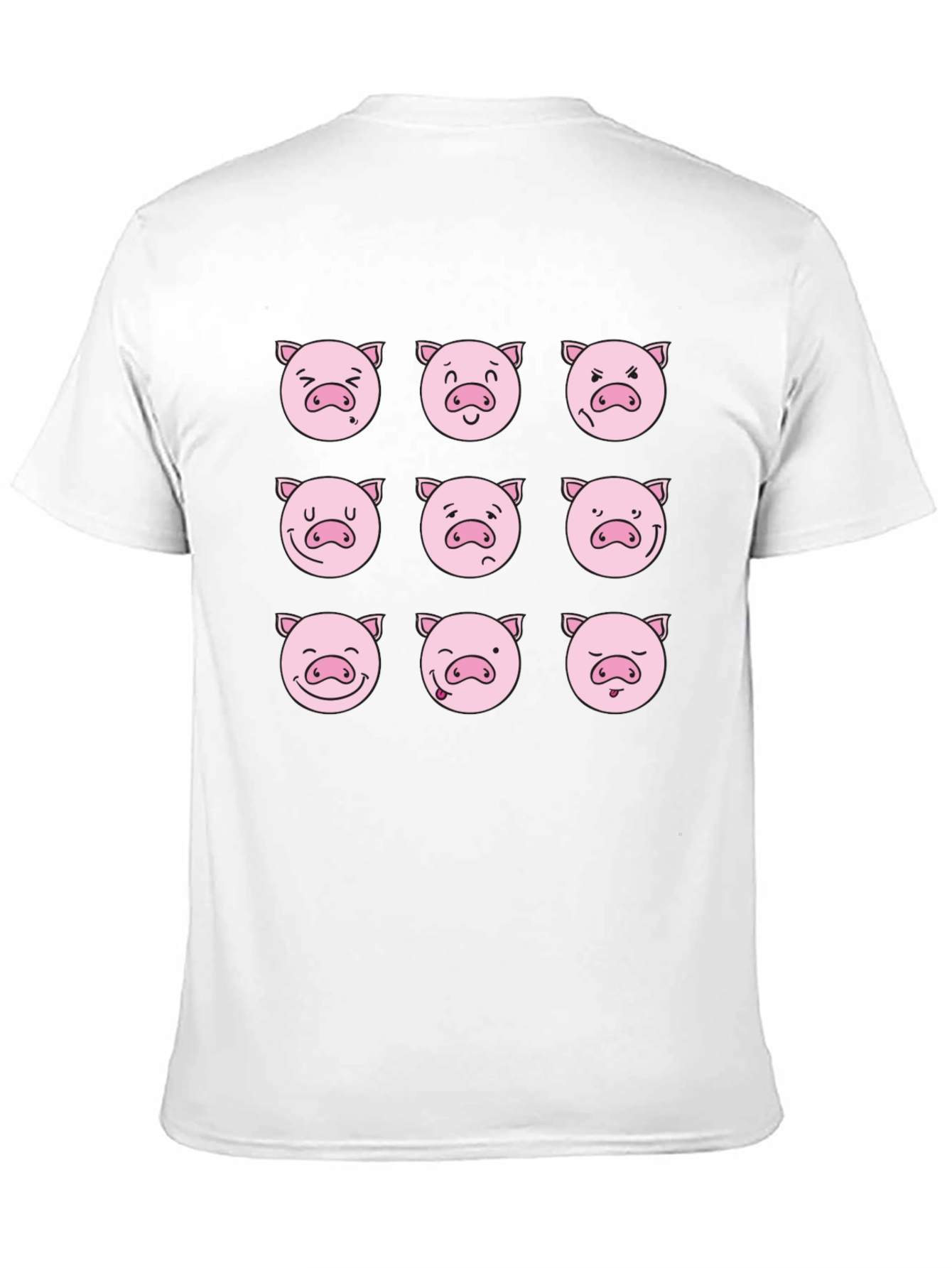 Pig Emoji Graphic Tee