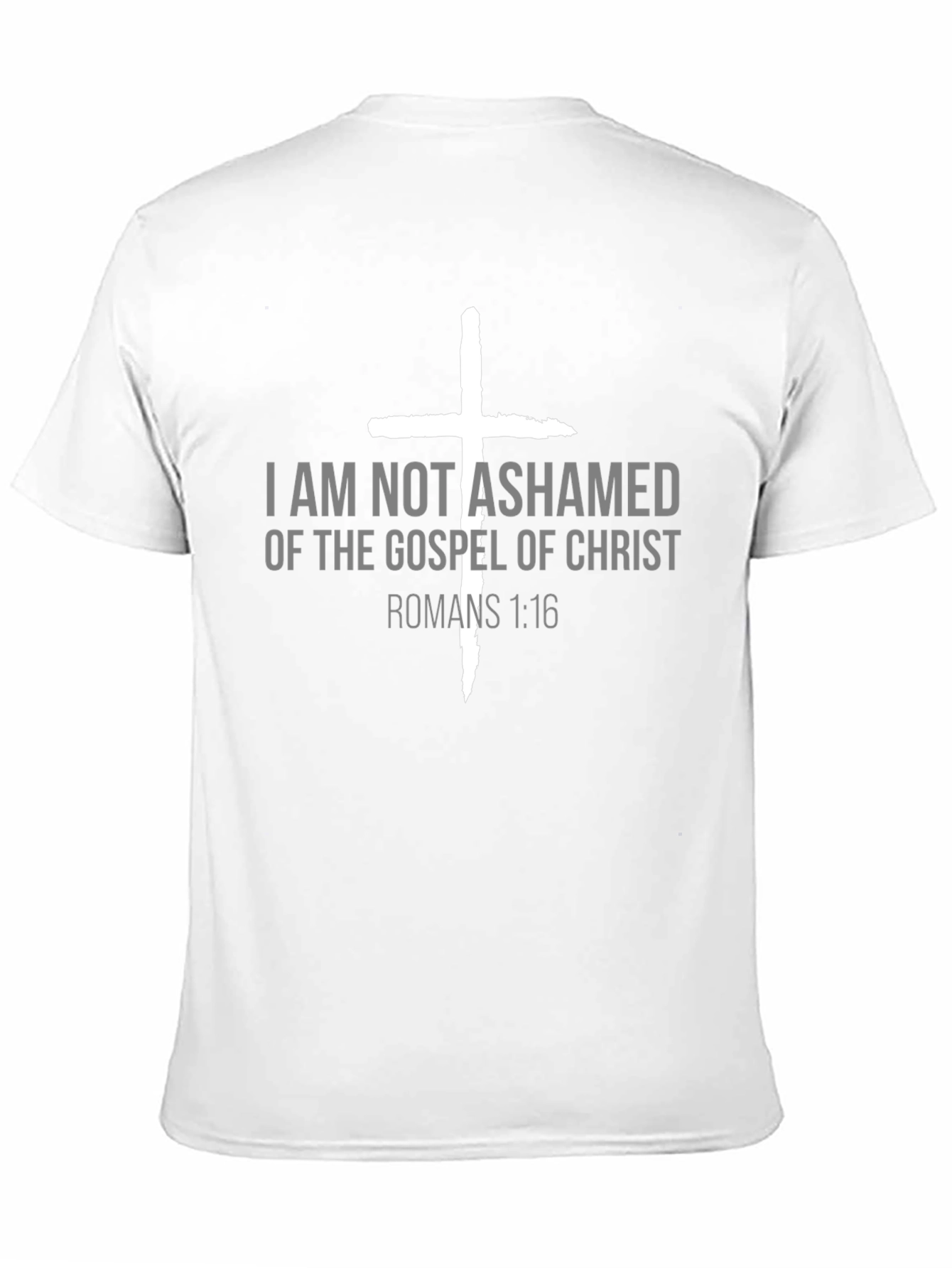 I am Not Ashamed Gospel of Christ T-Shirt