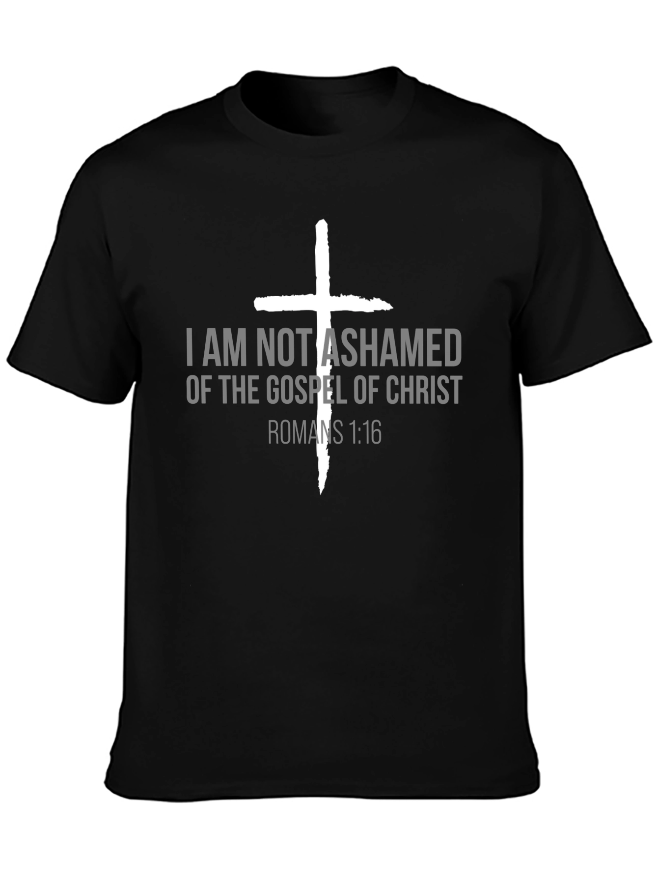I am Not Ashamed Gospel of Christ T-Shirt