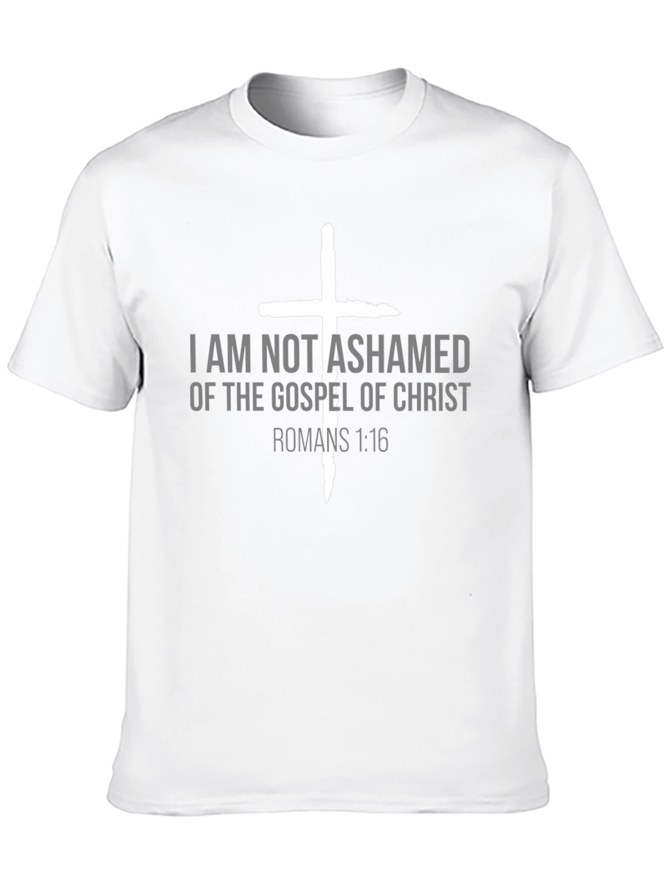 I am Not Ashamed Gospel of Christ T-Shirt