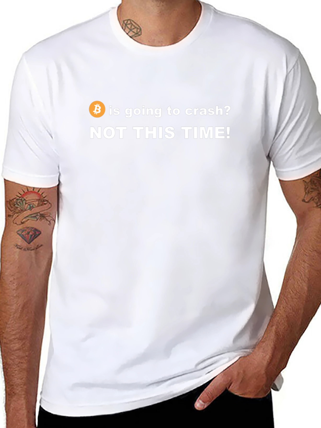 Bitcoin Crash T-Shirt - NOT THIS TIME!