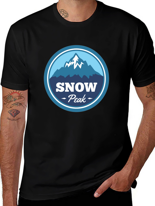 Snow Peak Graphic Tee - Mountain Adventure