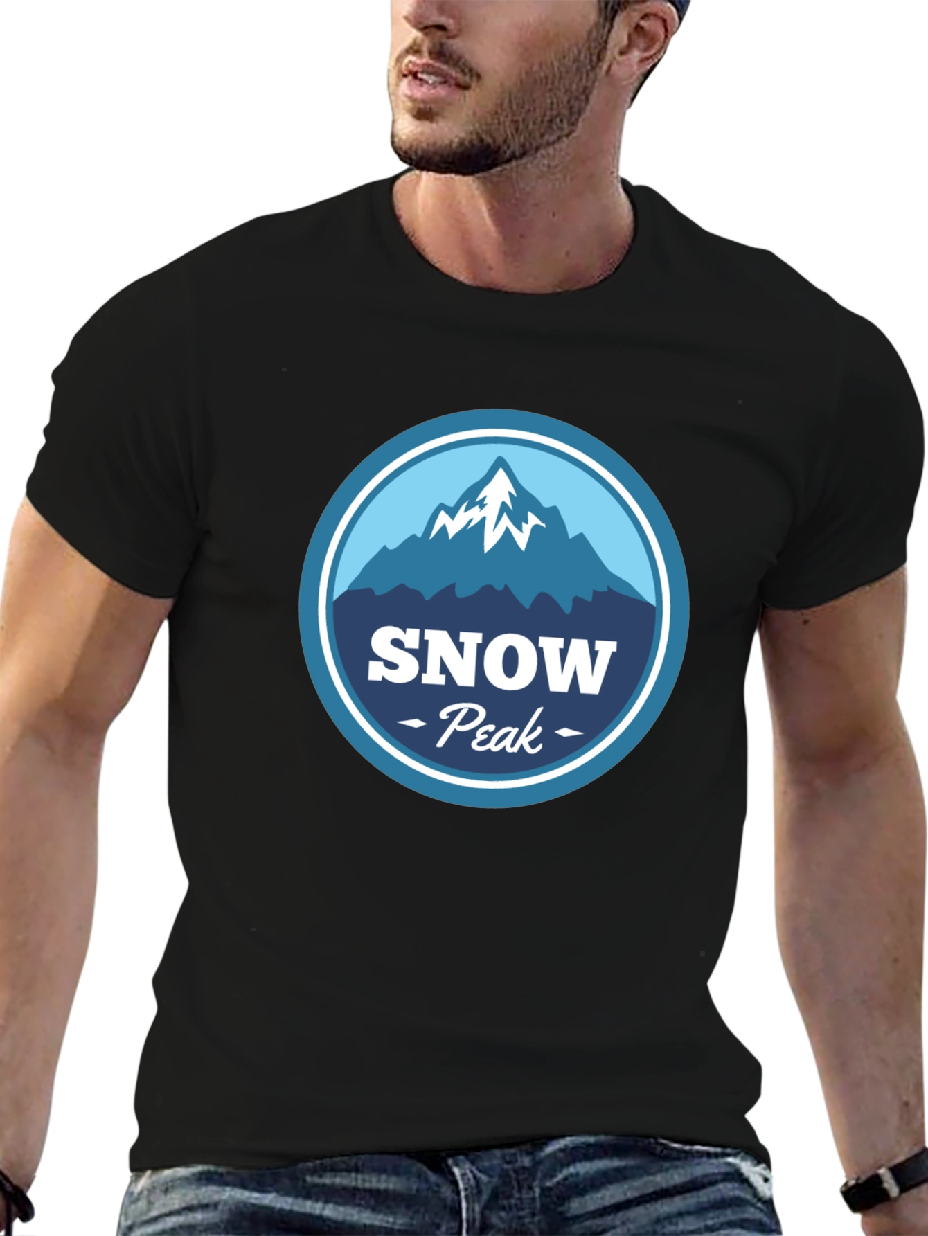 Snow Peak Graphic Tee - Mountain Adventure