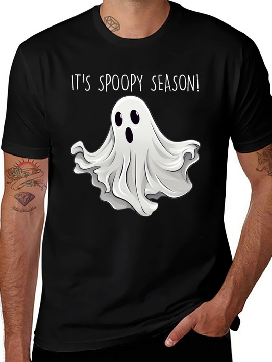 Spooky Season Ghost Graphic T-Shirt