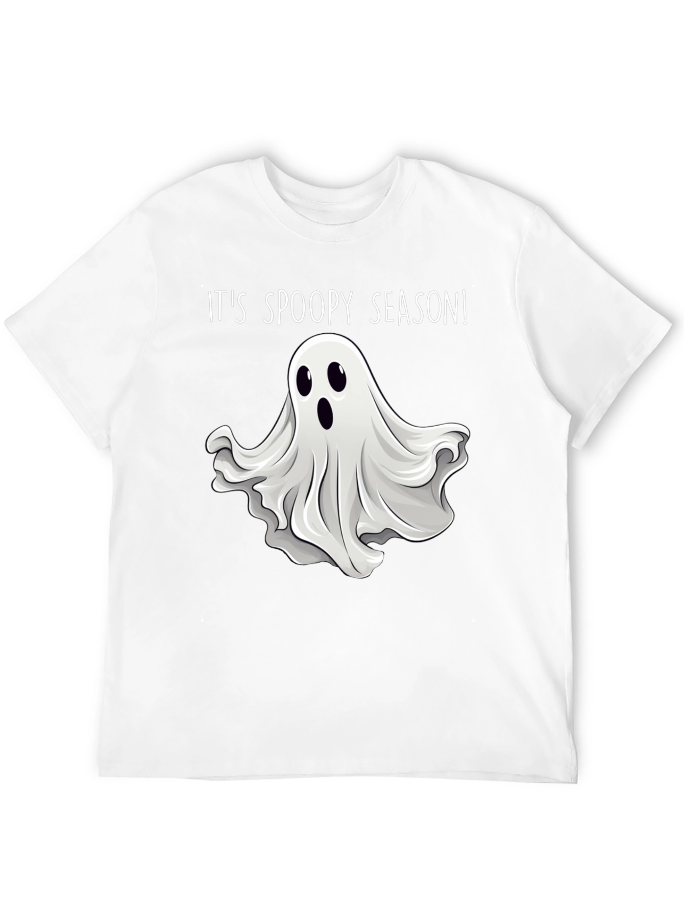 Spooky Season Ghost Graphic T-Shirt