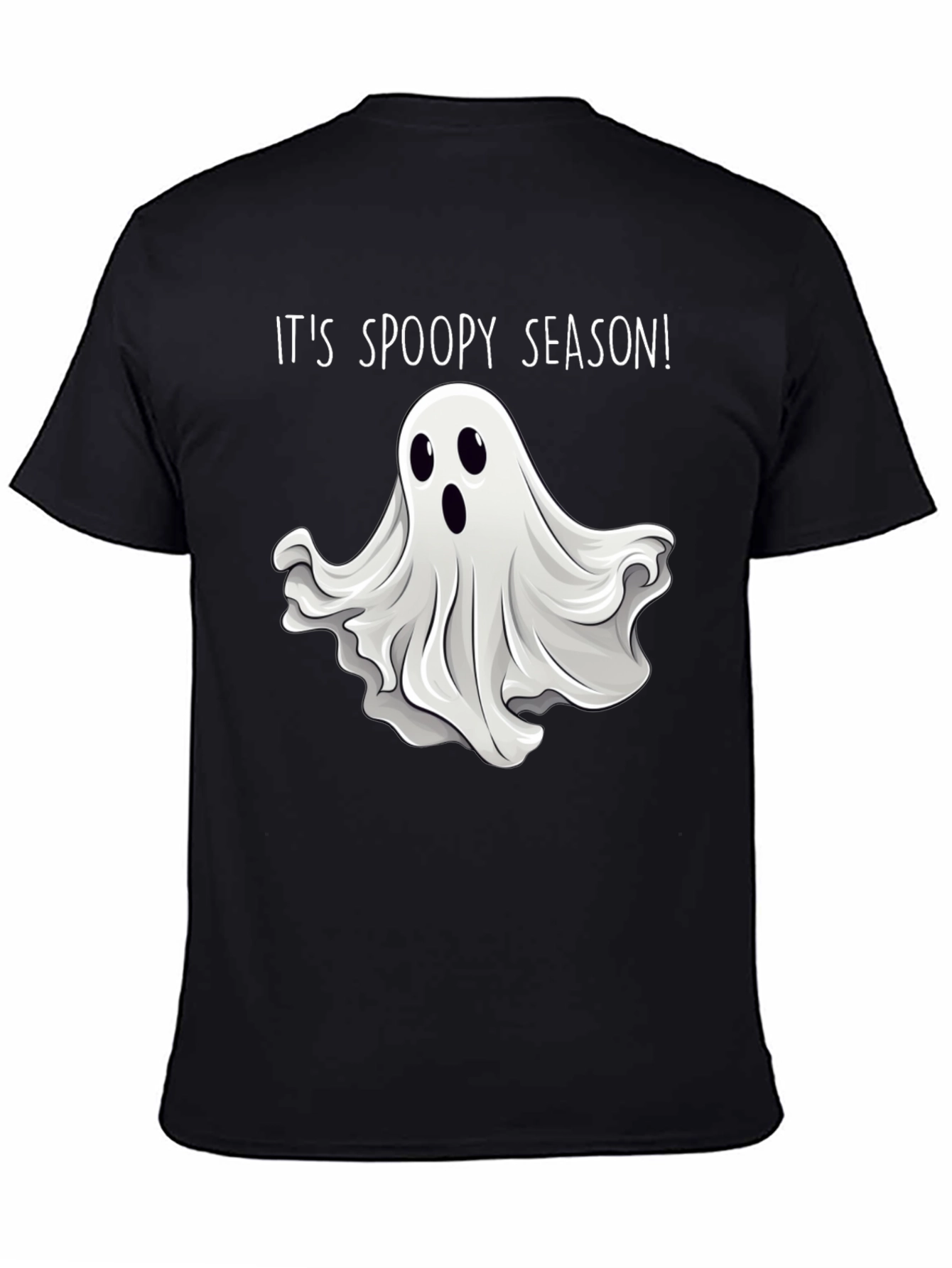 Spooky Season Ghost Graphic T-Shirt