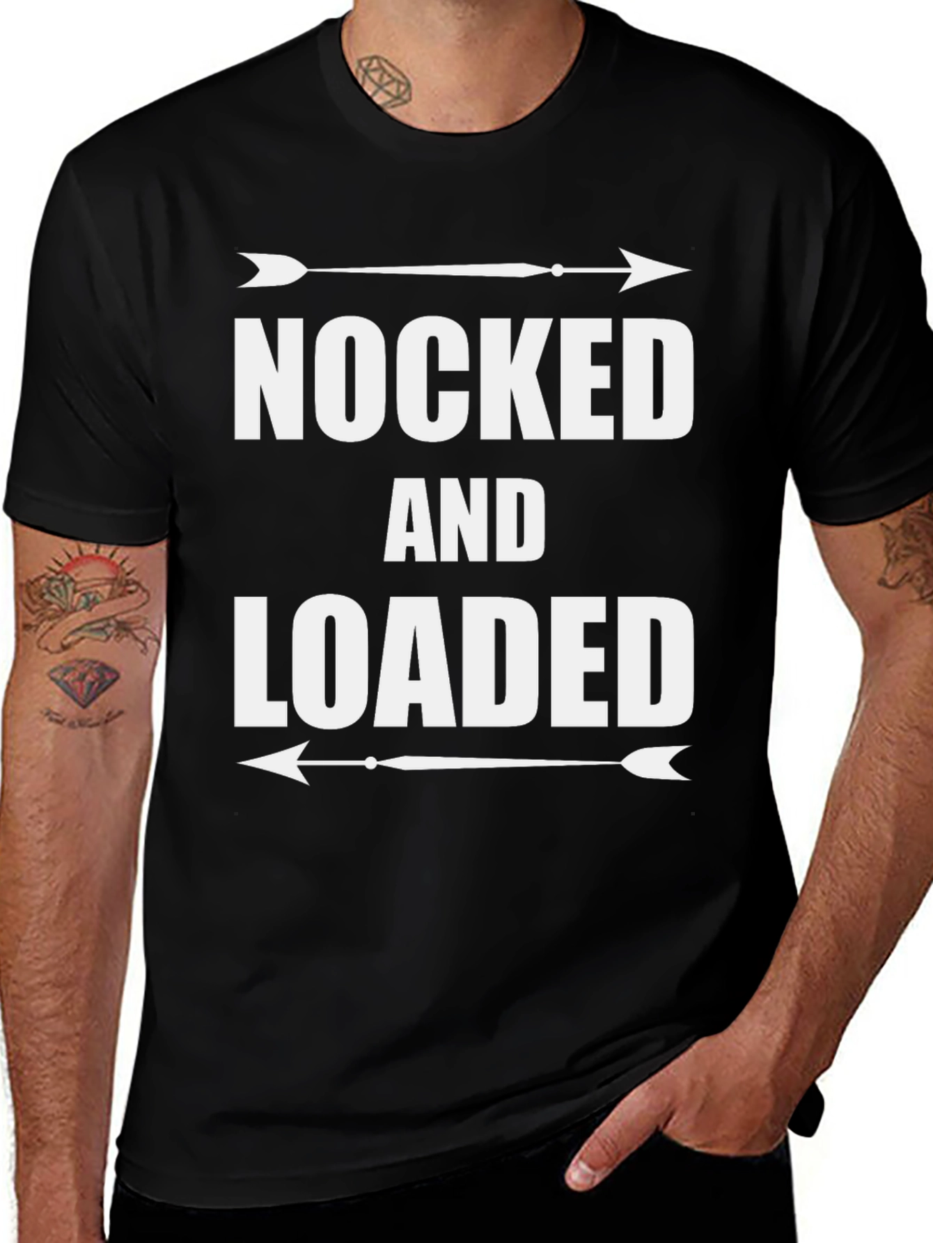 Nocked and Loaded Arrow T-Shirt