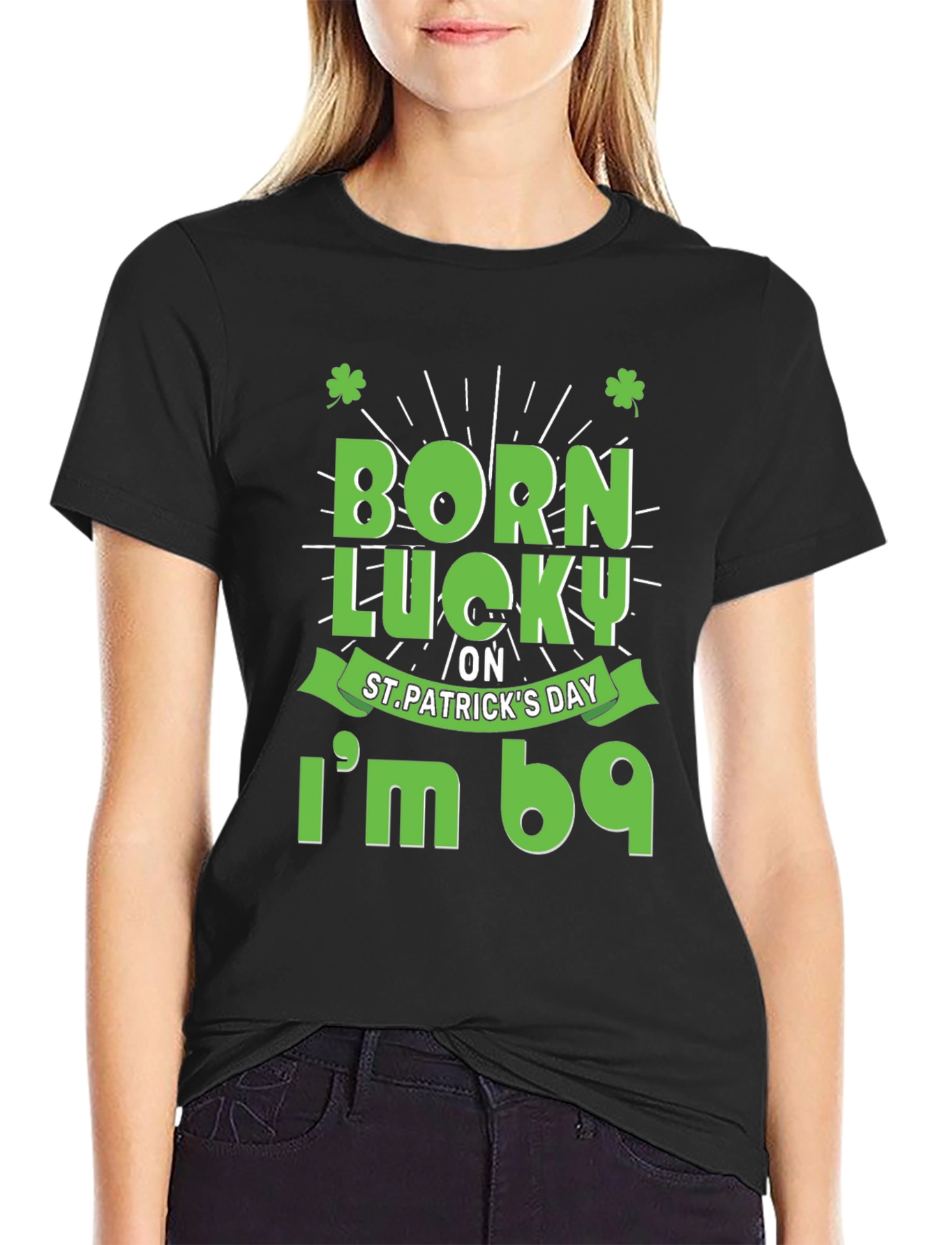 Born Lucky St. Patricks Day T-Shirt