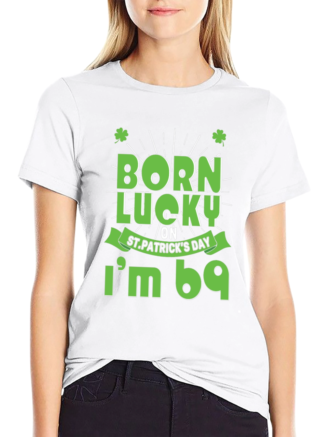 Born Lucky St. Patricks Day T-Shirt
