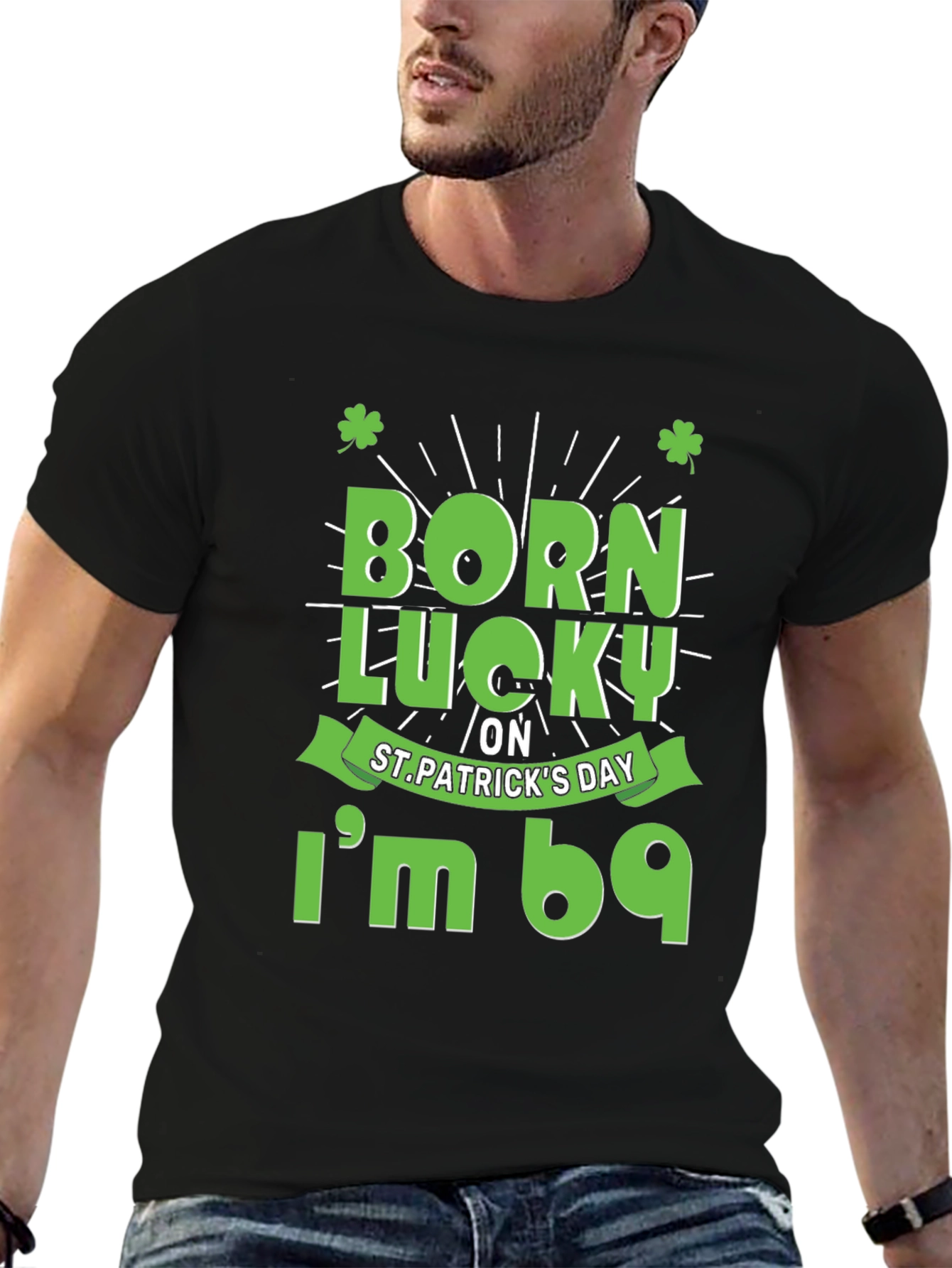 Born Lucky St. Patricks Day T-Shirt