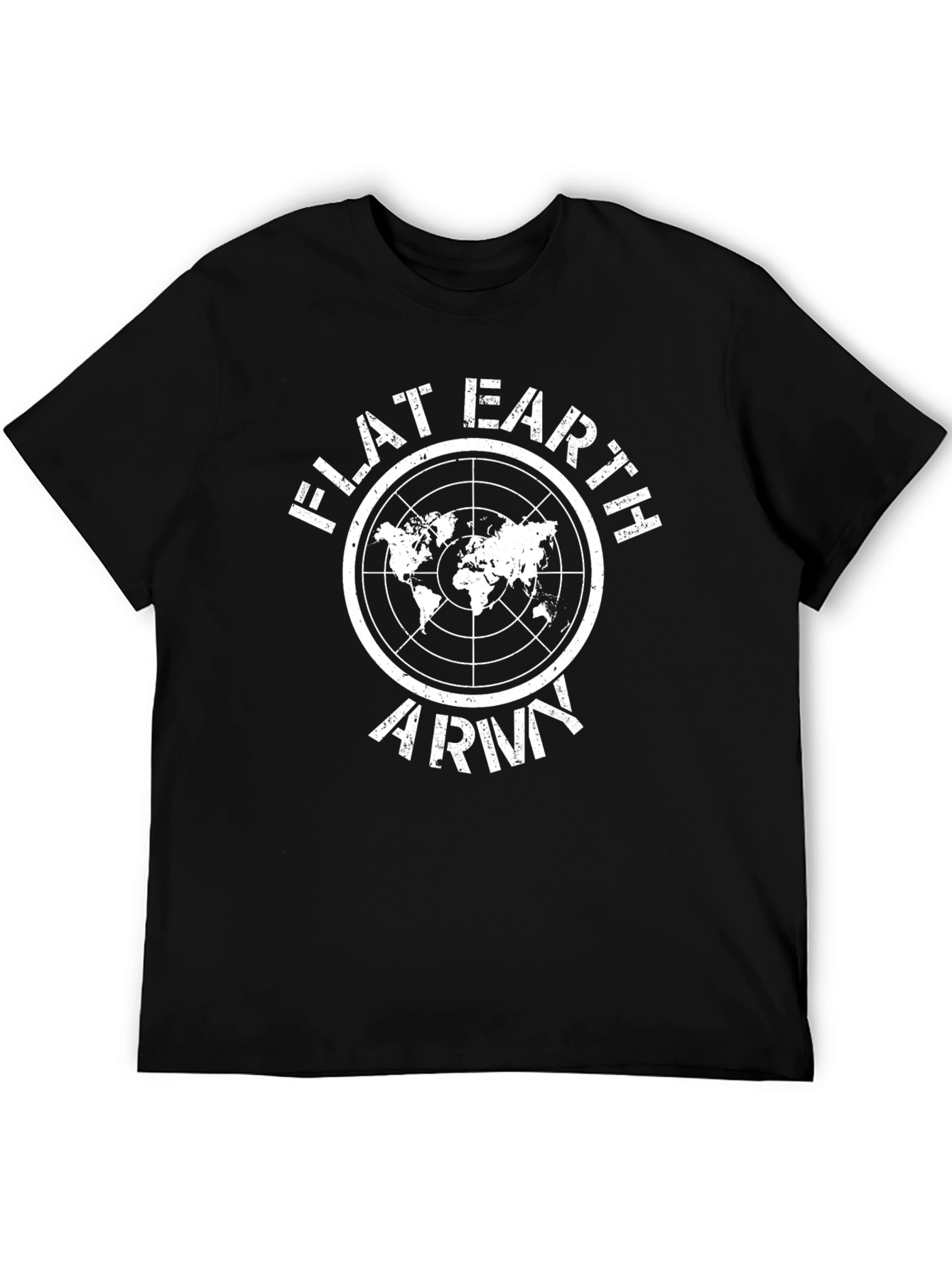 Flat Earth Army Graphic T-Shirt