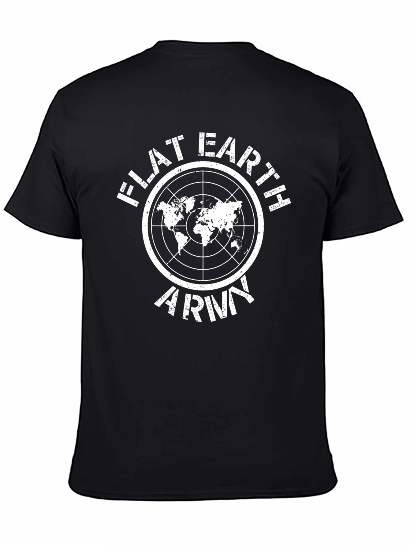 Flat Earth Army Graphic T-Shirt
