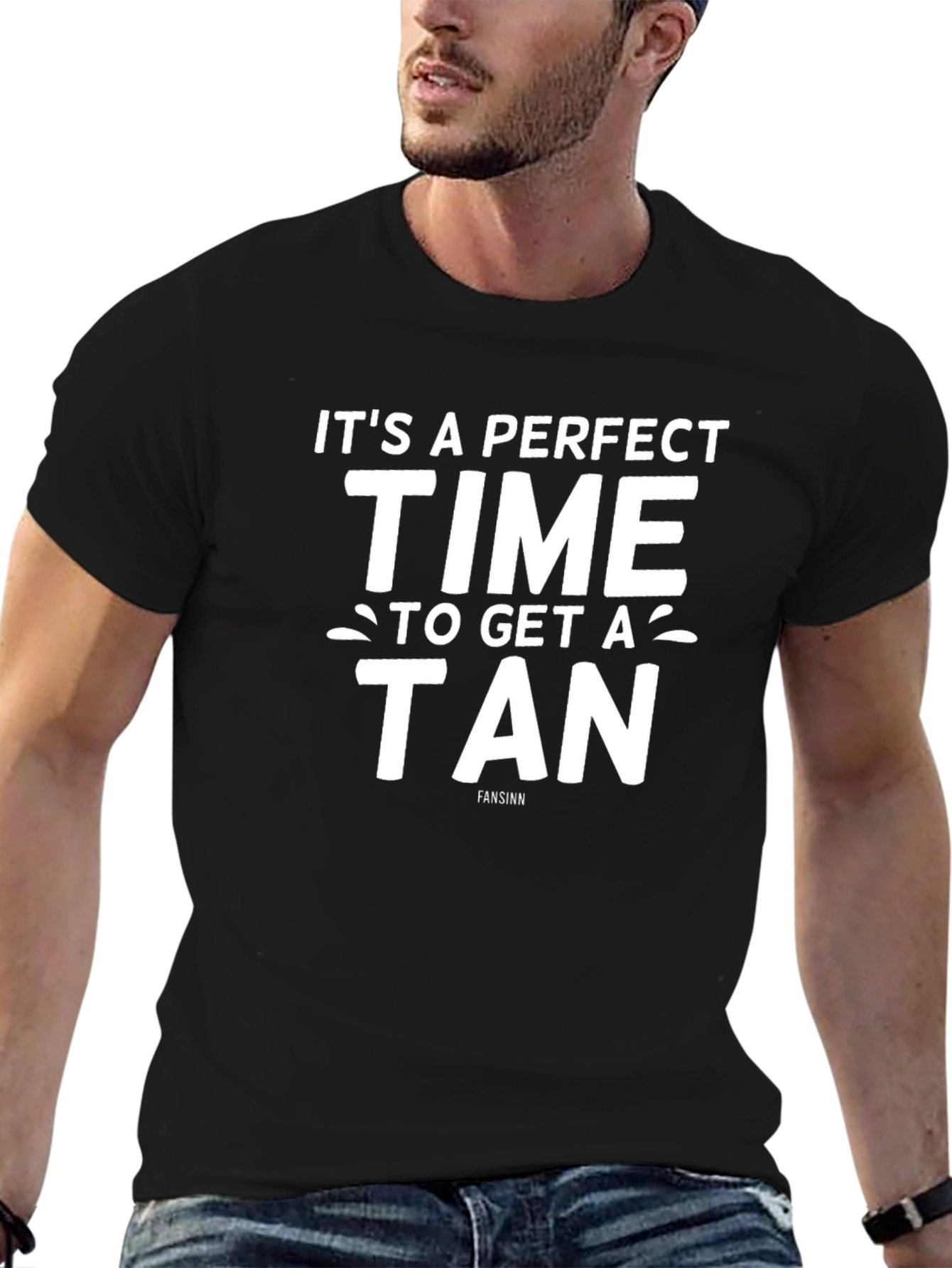 Perfect Time To Get A Tan Graphic T-Shirt