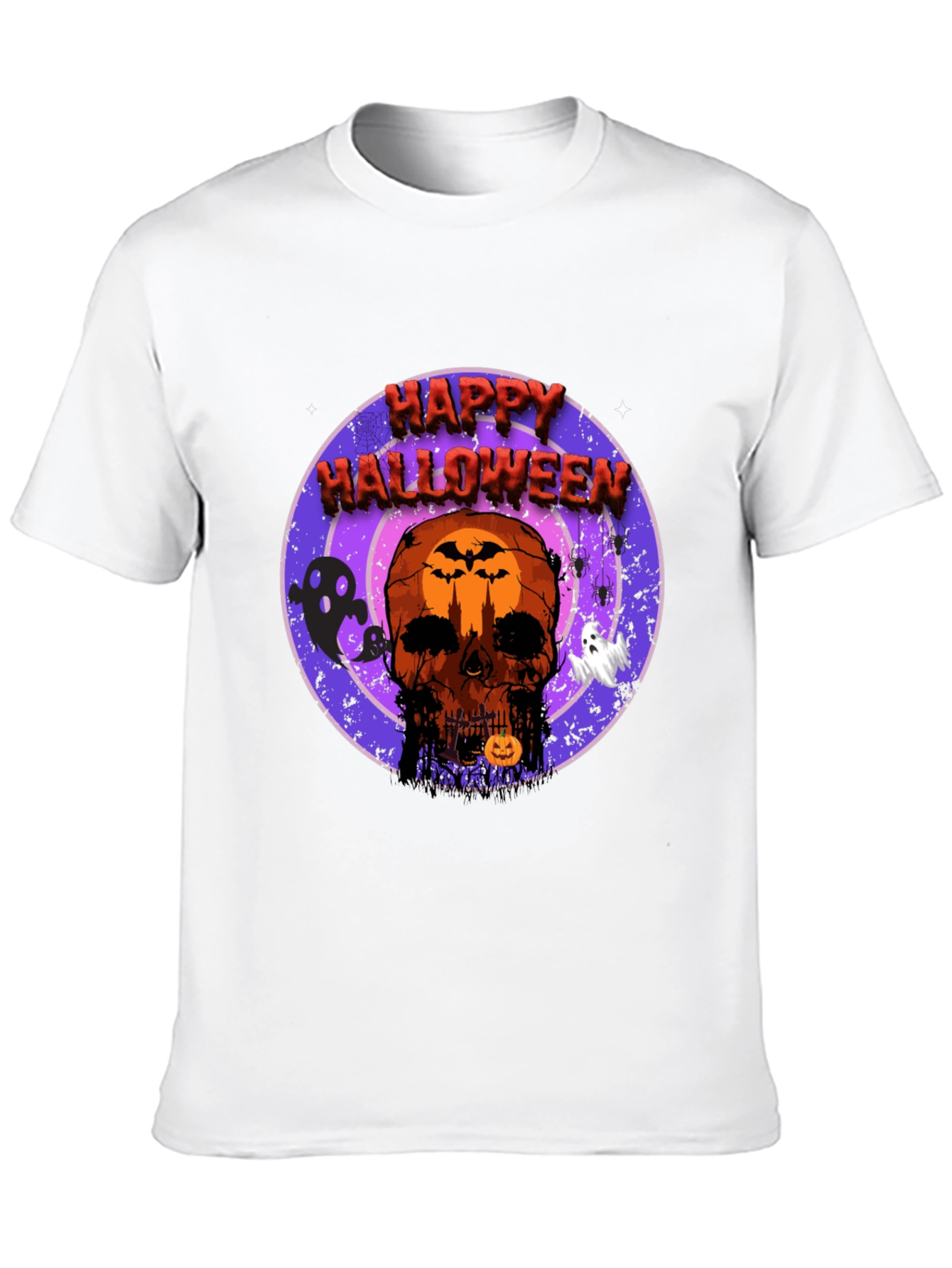 Happy Halloween Skull T-Shirt